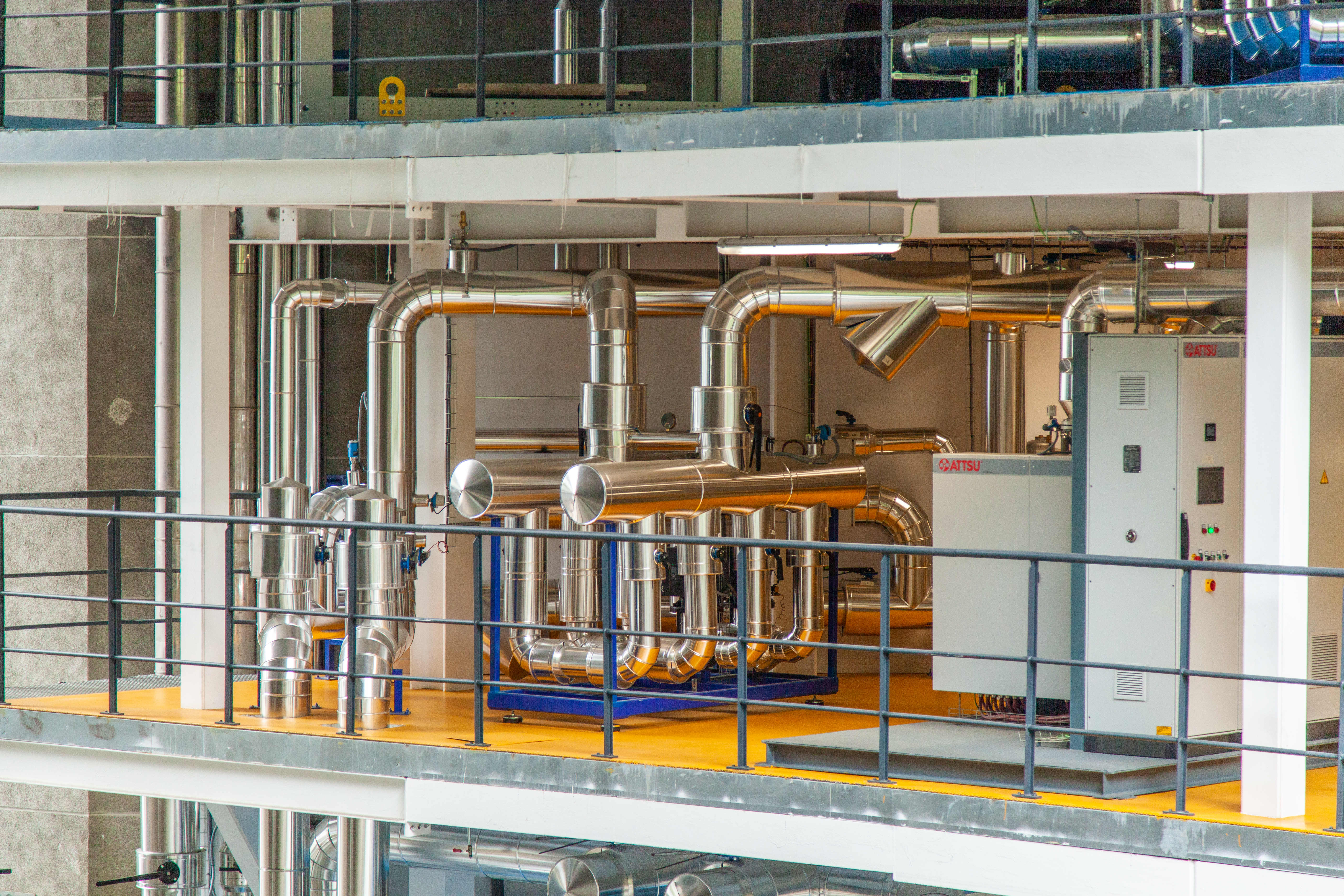 La central de generació de fred d'Escaldes-Engordany.