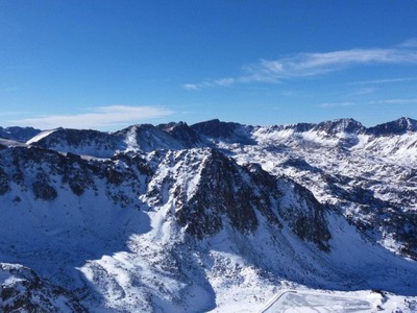 Una imatge del pic Blanc.