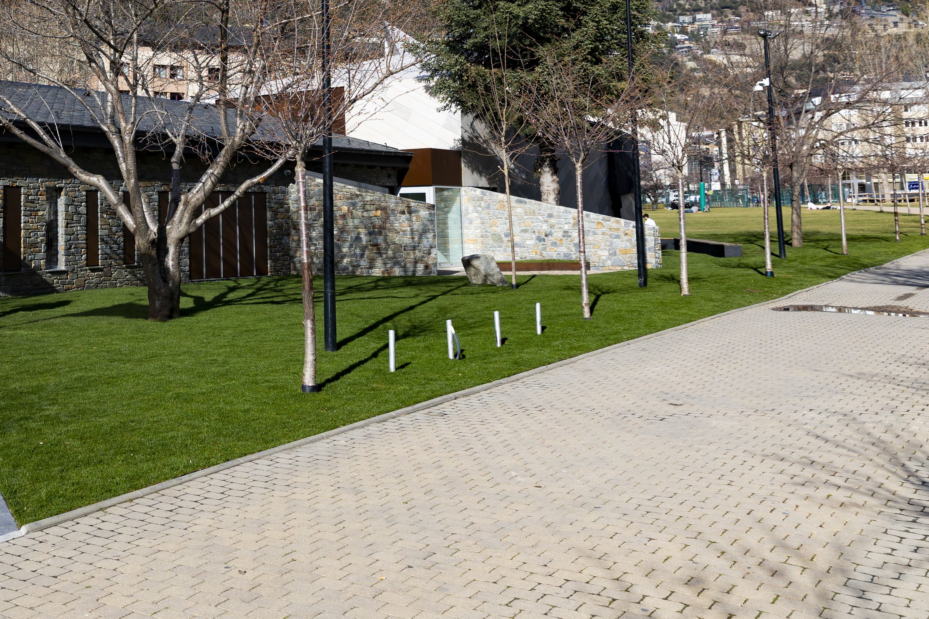 Una de les zones més malmeses.