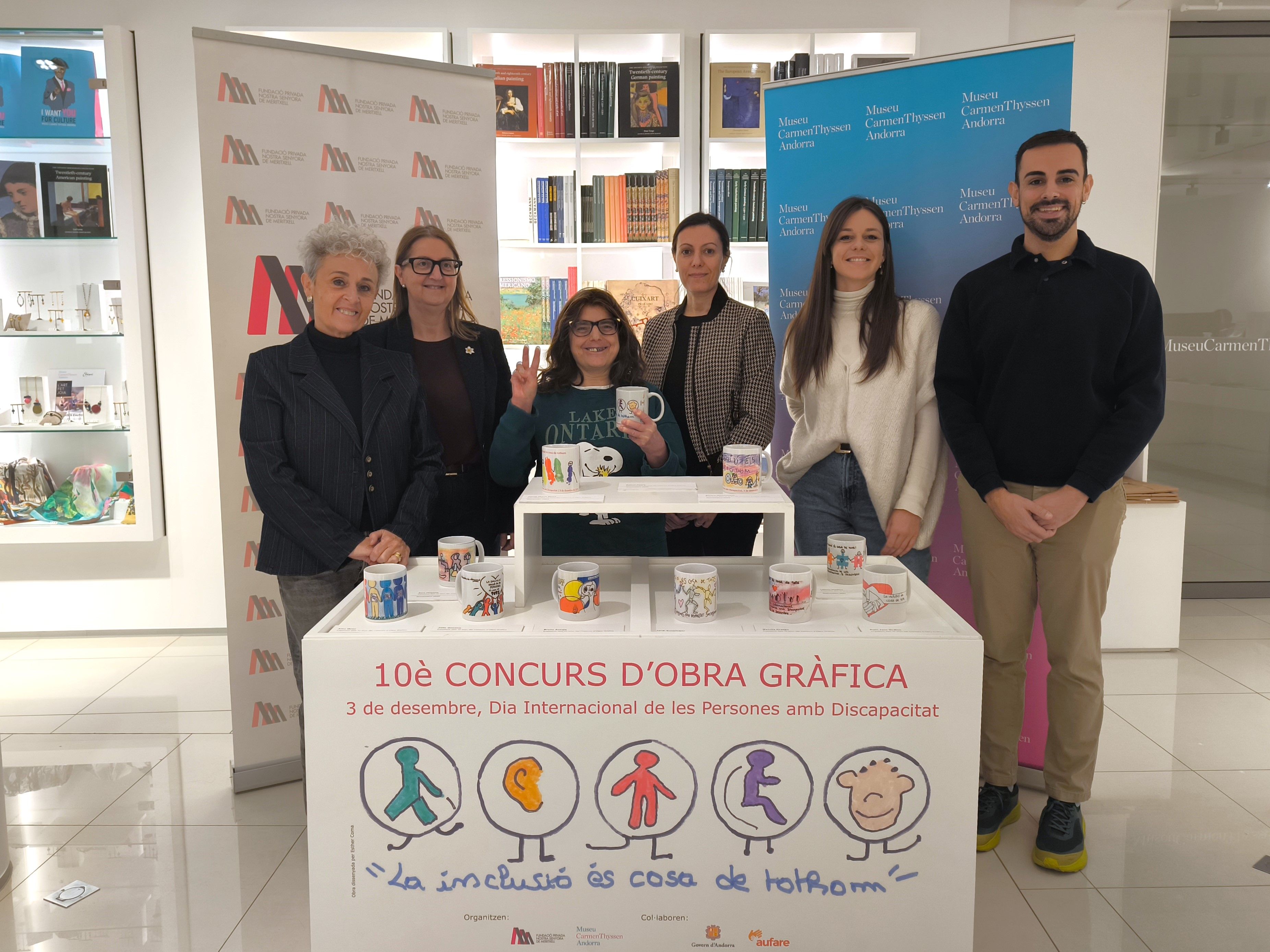 La Fundació Privada i el Museu Thyssen inauguren l’exposició dels 10 anys del Concurs d’Obra Gràfica.