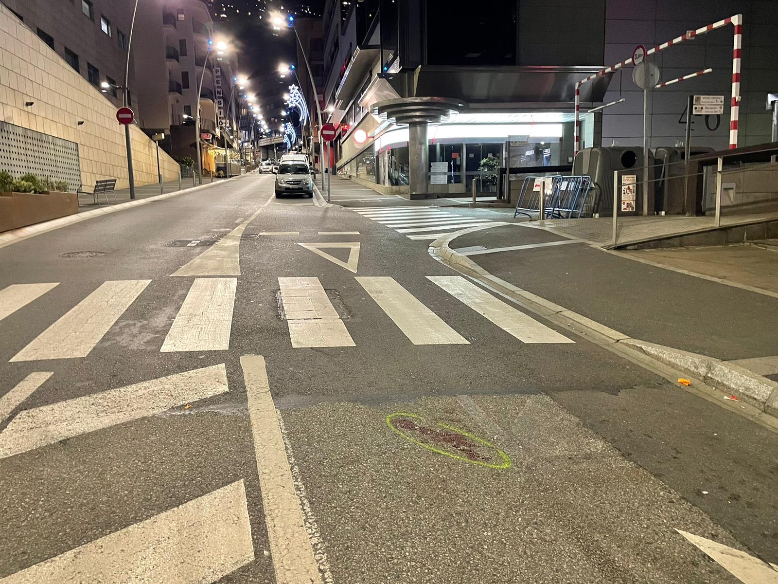 L'accident ha tingut lloc a l'altura del pas de vianants.