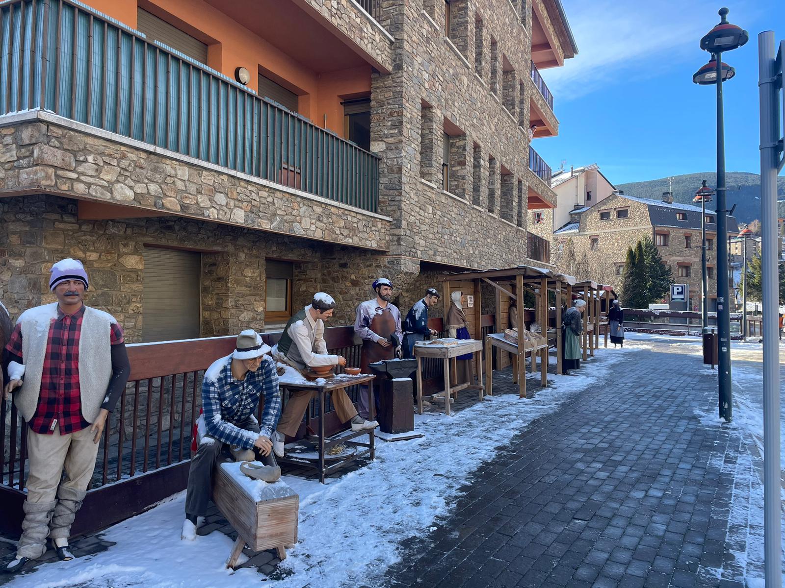 Secció d’oficis del pessebre.