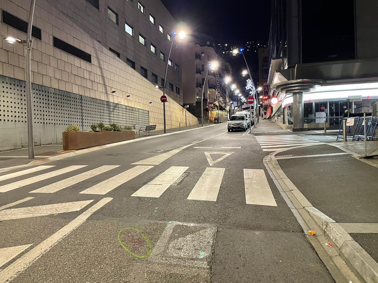 Lloc on hi va haver l'accident la tarda-nit de dimecres.