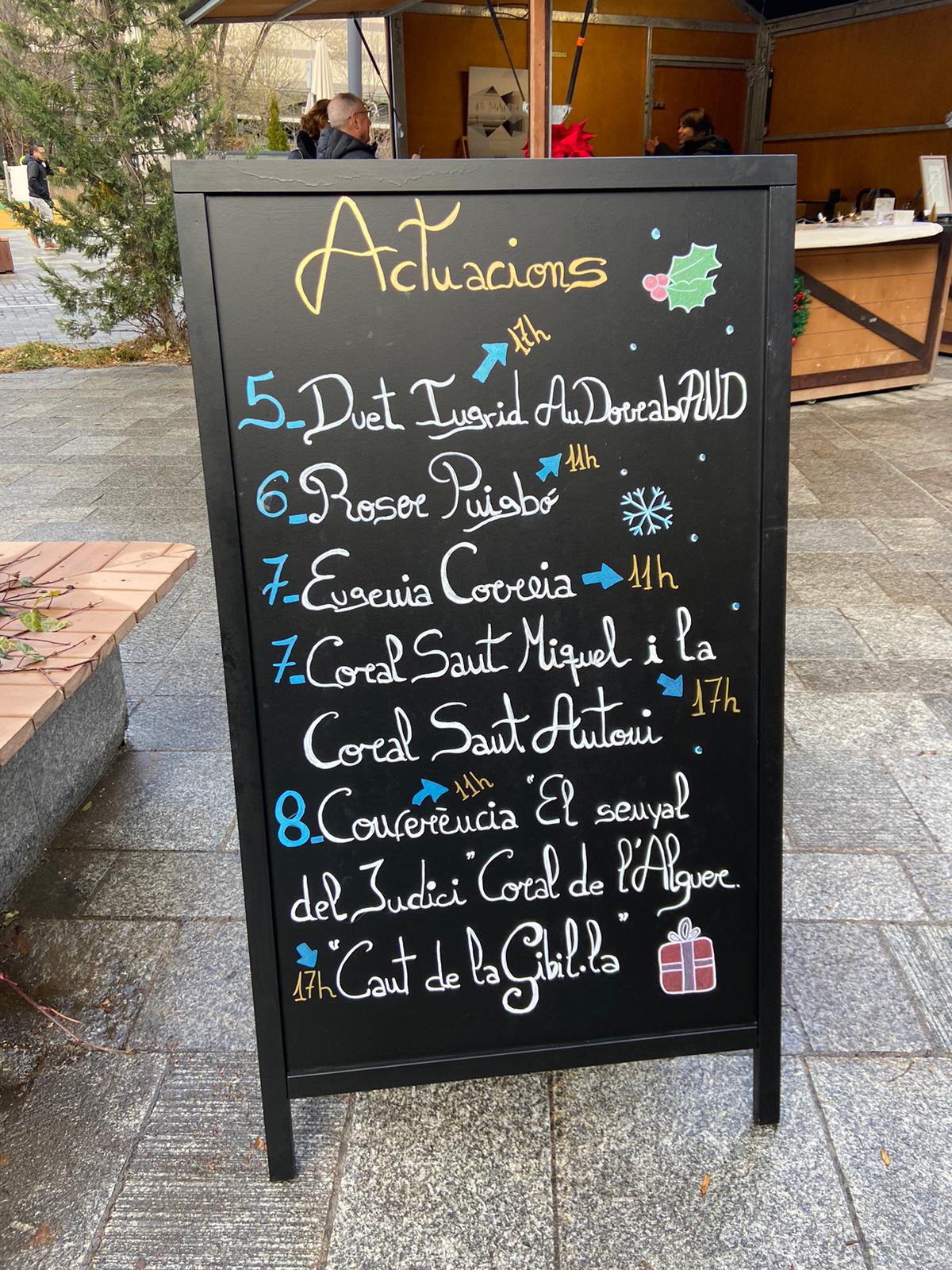 La programació musical del cap de setmana. La programació musical del cap de setmana.