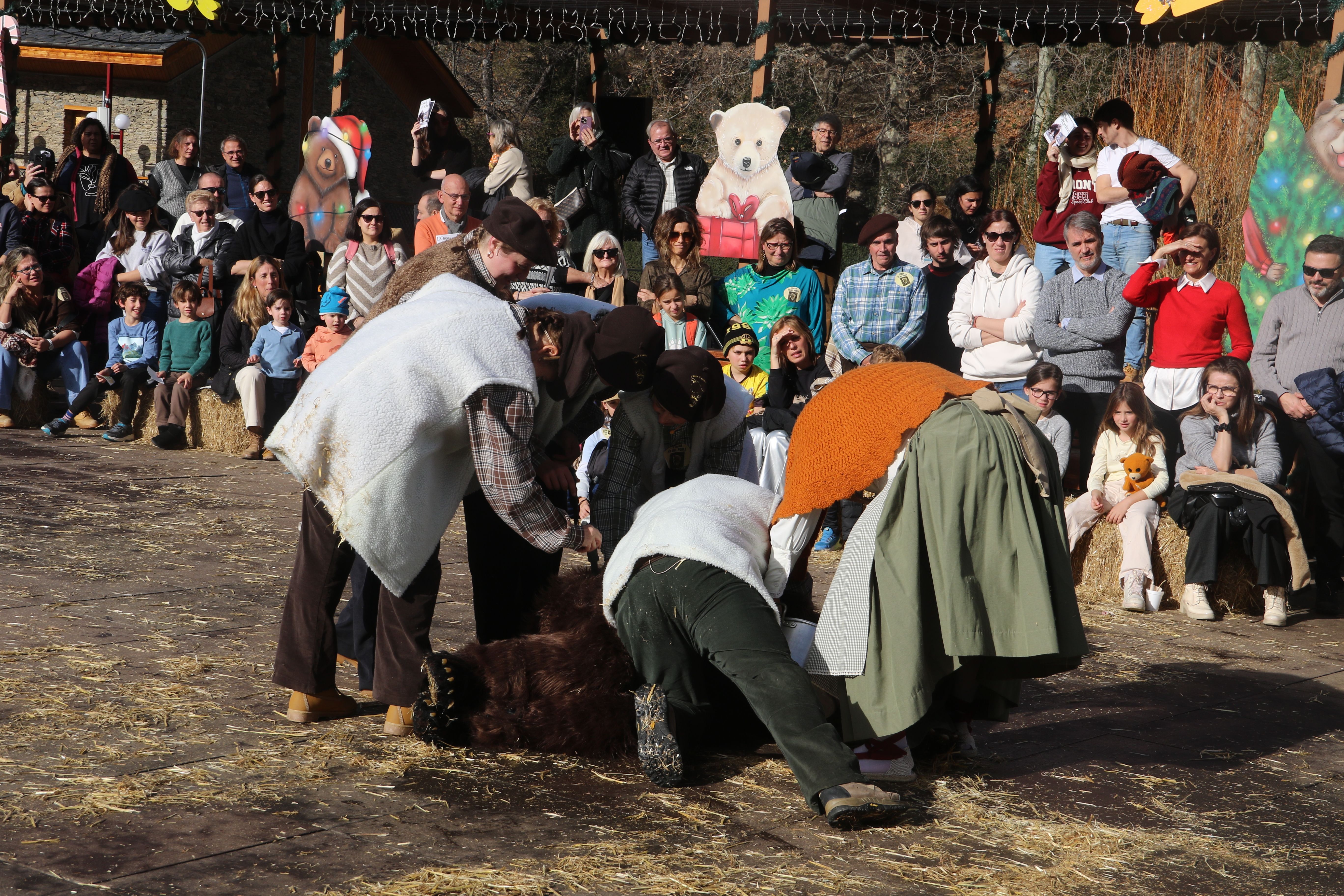 Els dallaires donen mort a l'ossa.