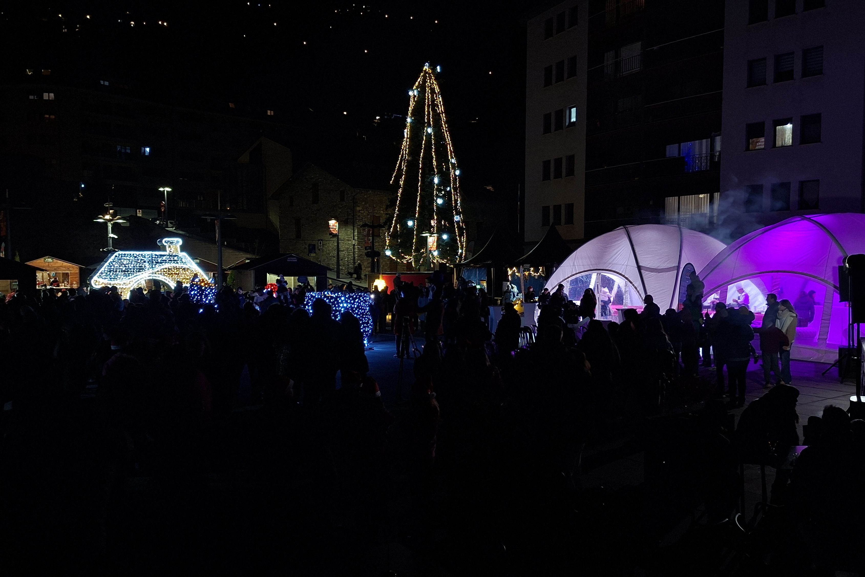 Una imatge de la fira de Sant Llúcia.