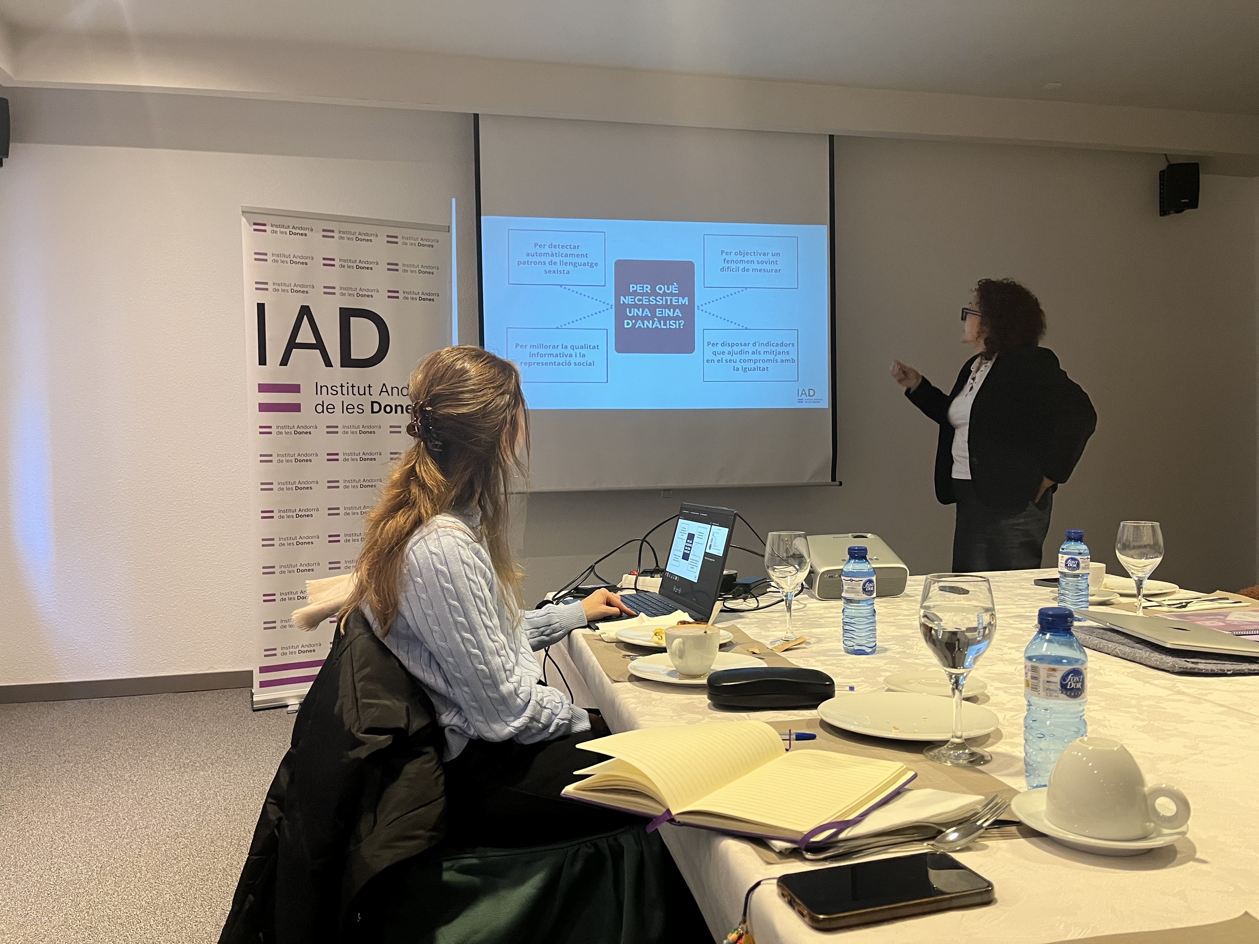 L'IAD presenta una eina d’anàlisi de llenguatge inclusiu als mitjans. L'IAD presenta una eina d’anàlisi de llenguatge inclusiu als mitjans.