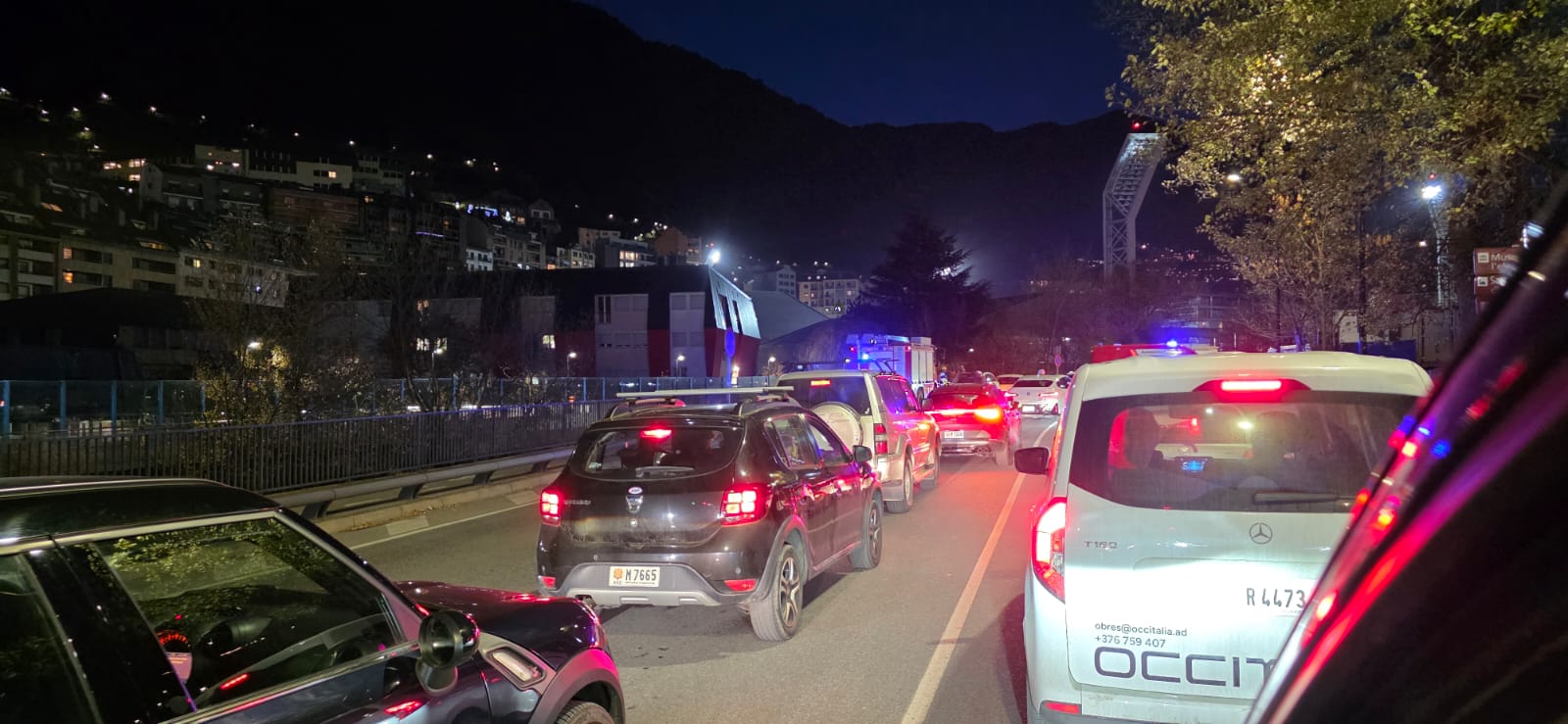 Retencions en sentit nord a l'avinguda de Tarragona.