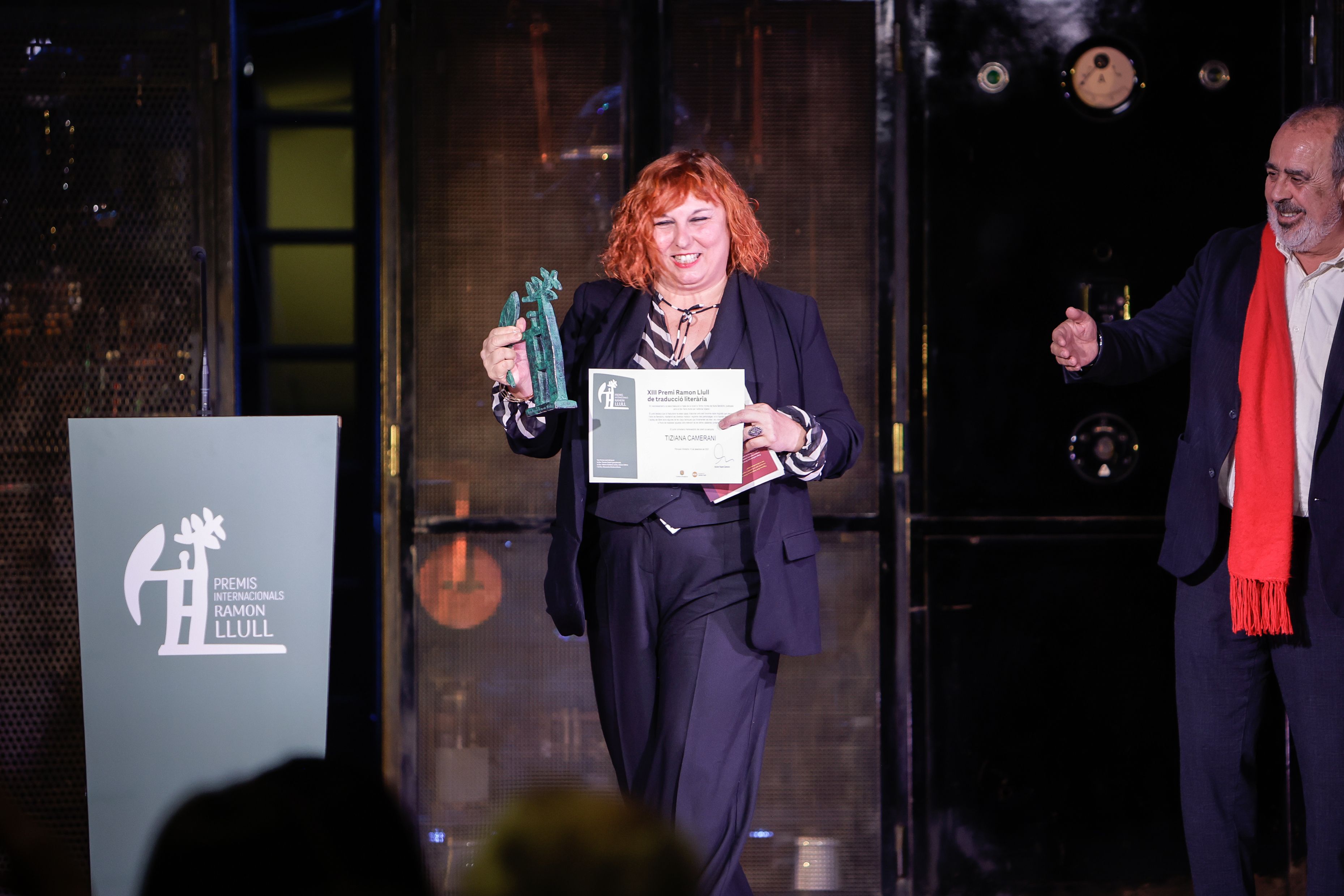 La traductora Tiziana Camerani. La traductora Tiziana Camerani.