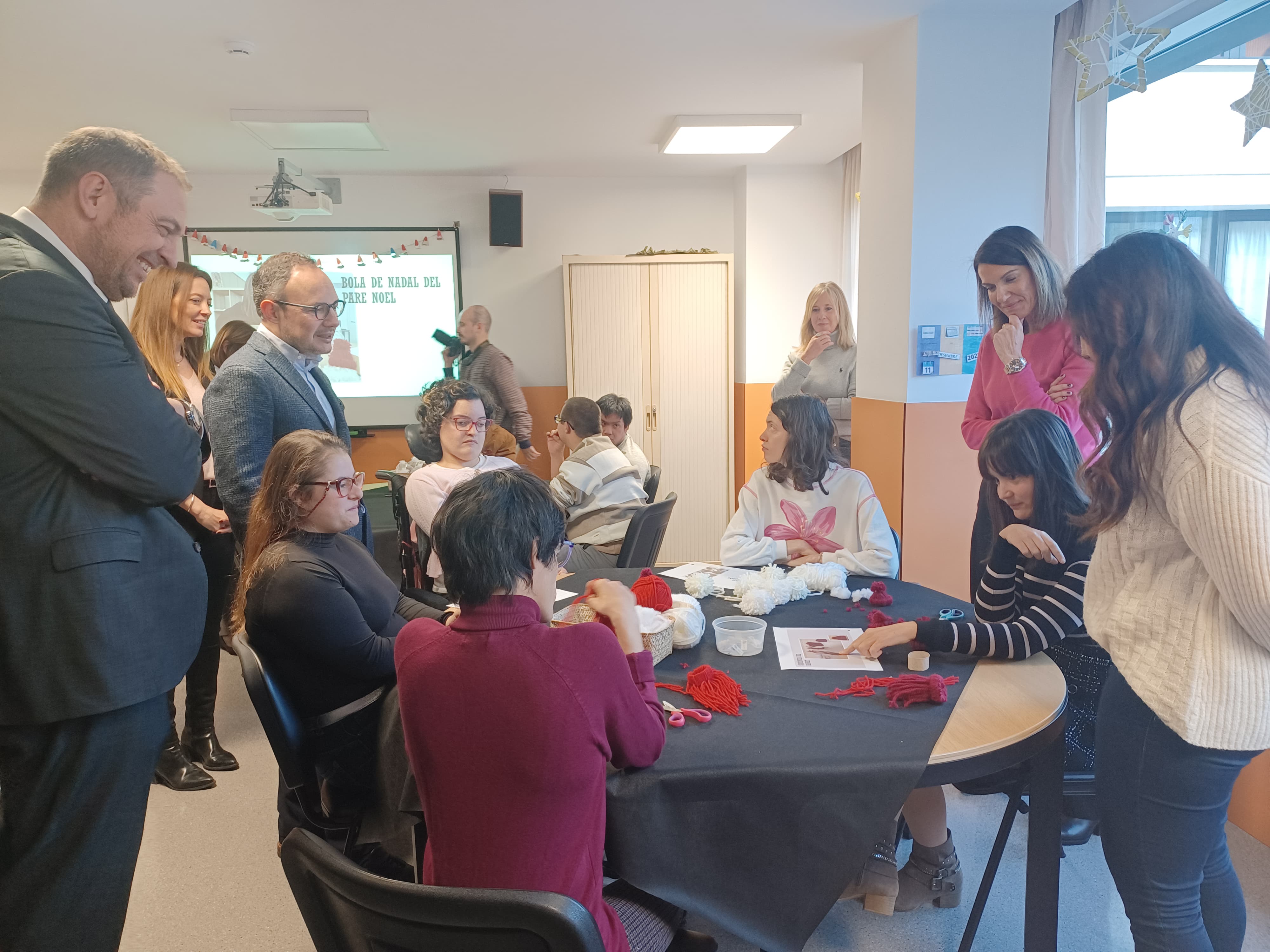 Visita del cap de Govern fundació privada Nostra Senyora de Meritxell. Visita del cap de Govern fundació privada Nostra Senyora de Meritxell.