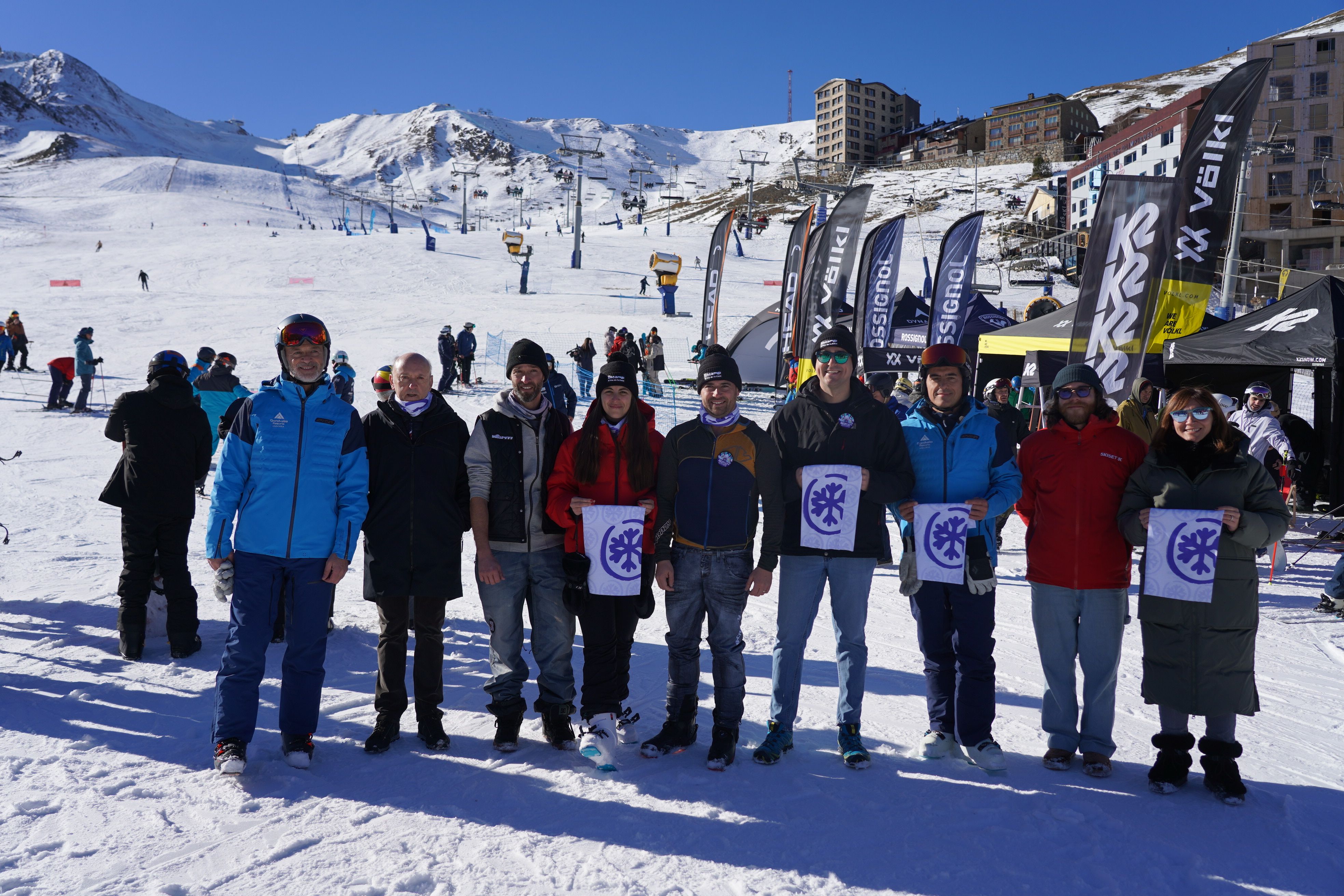 Foto de grup dels organitzadors. Foto de grup dels organitzadors.