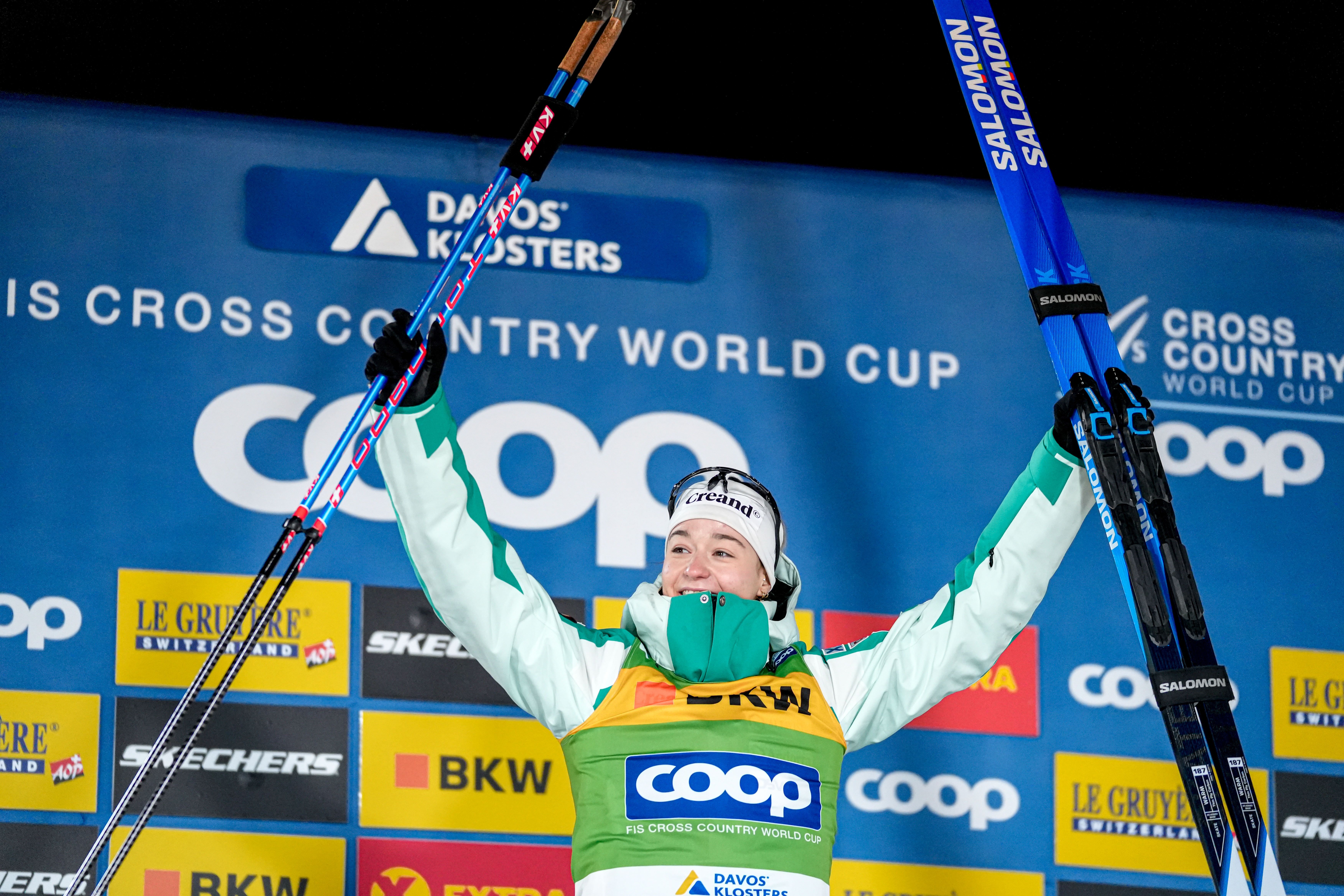 Gina del Rio, líder U23 de la Copa del Món. FOTO Nordic Focus Gina del Rio, líder U23 de la Copa del Món. FOTO Nordic Focus