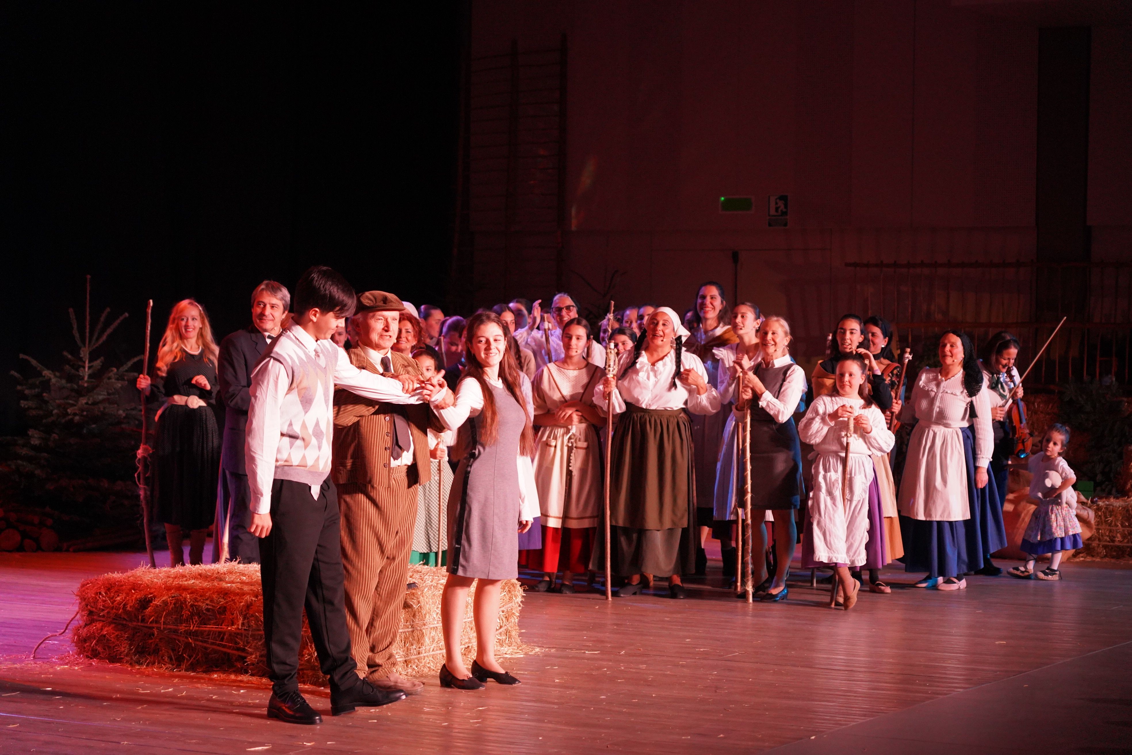 El moment de l'elecció dels actors que faran de Sant Josep i de la Verge Maria. El moment de l'elecció dels actors que faran de Sant Josep i de la Verge Maria.