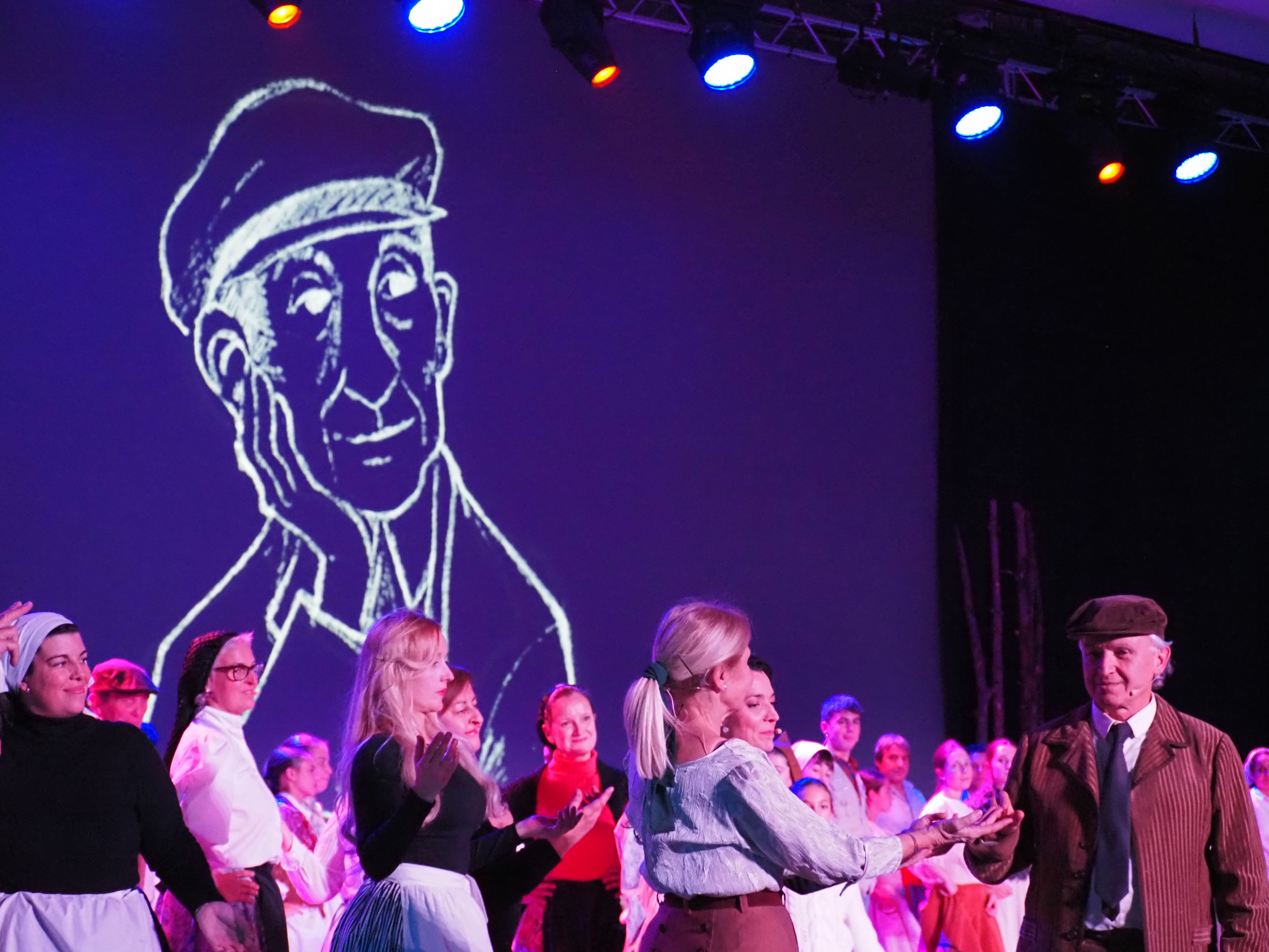 El personatge d'Esteve Albert durant la representació del Pessebre Vivent. El personatge d'Esteve Albert durant la representació del Pessebre Vivent.