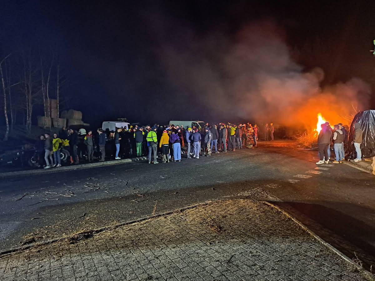 Una de les mobilitzacions dels pagessos i ramaders francesos a l'Arieja. Una de les mobilitzacions dels pagessos i ramaders francesos a l'Arieja.