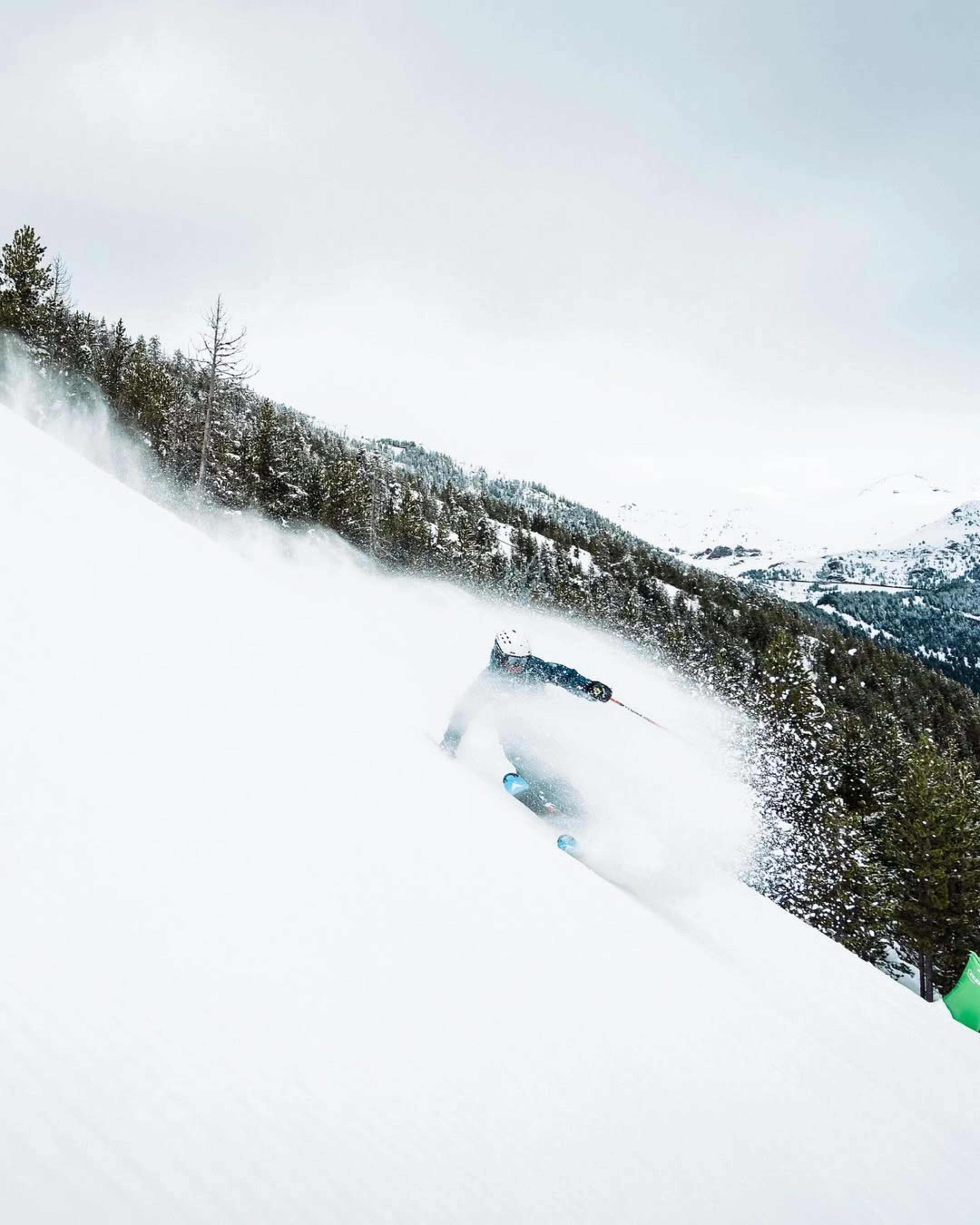 Esquiant per Pal-Arinsal l'hivern passat. Esquiant per Pal-Arinsal l'hivern passat.
