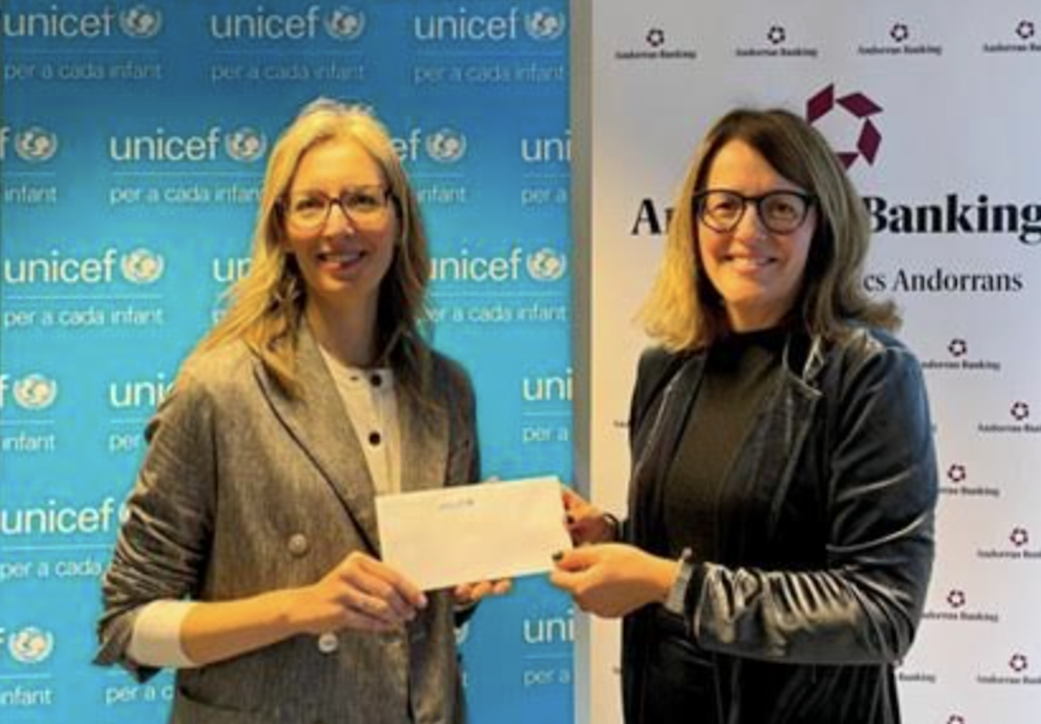 Andorran Banking impulsa, juntament amb UNICEF, l’educació d’infants en contextos vulnerables amb una aportació de 6.006 euros.