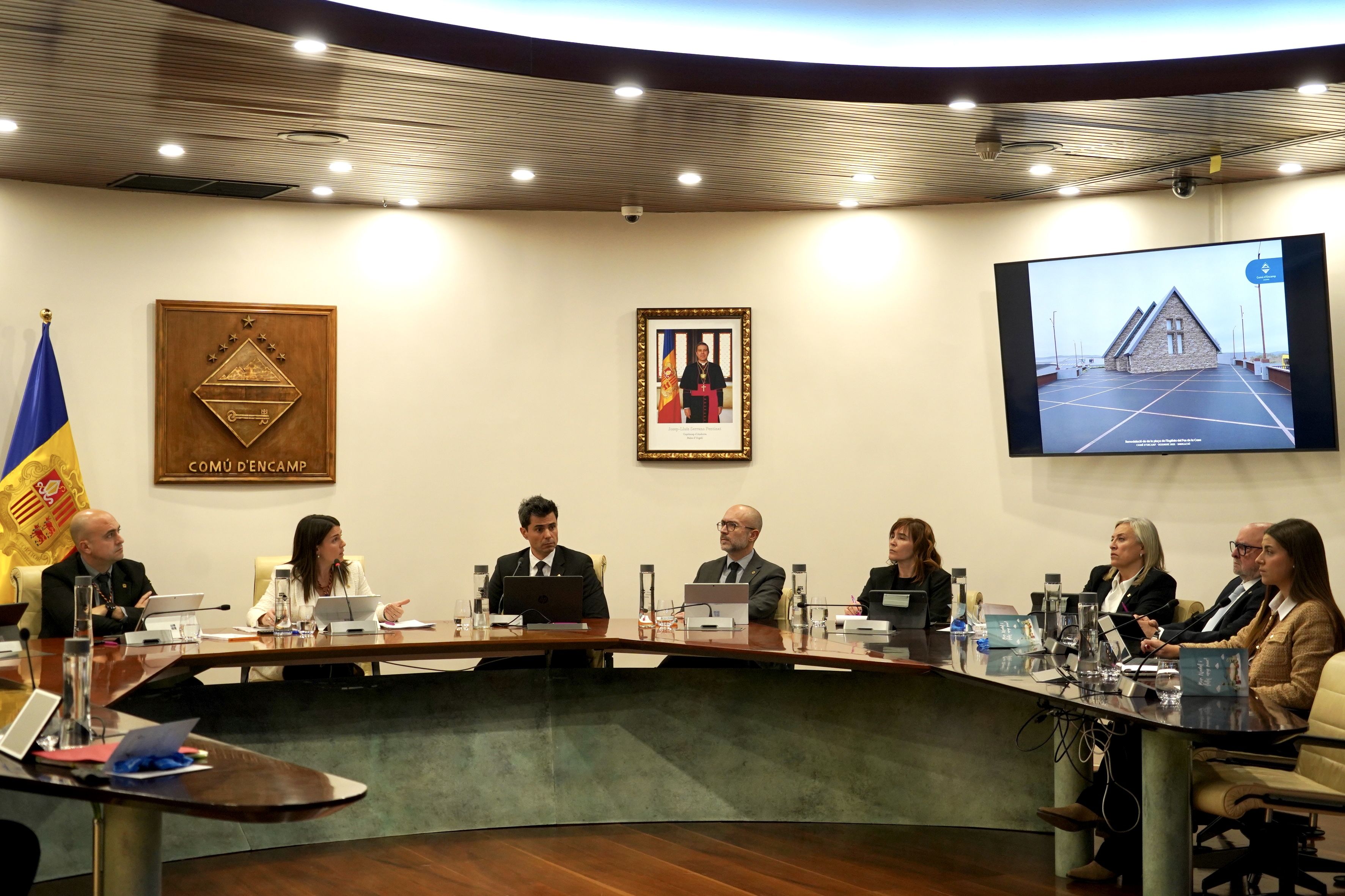 Mas ha fet les declaracions durant la sessió de comú celebrada a Encamp. Mas ha fet les declaracions durant la sessió de comú celebrada a Encamp.