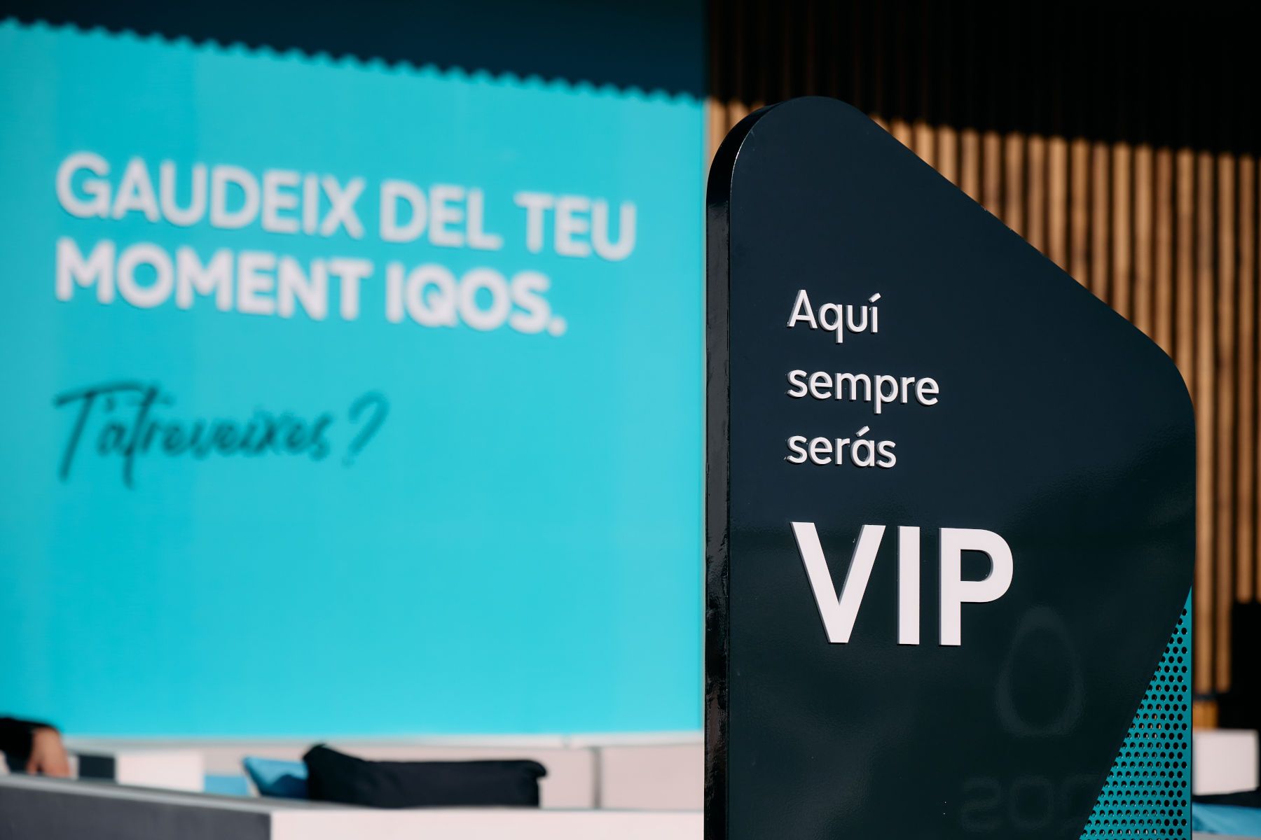 IQOS TERRACE VIP La portaveu del Sindicat, Rebeca Bonache.