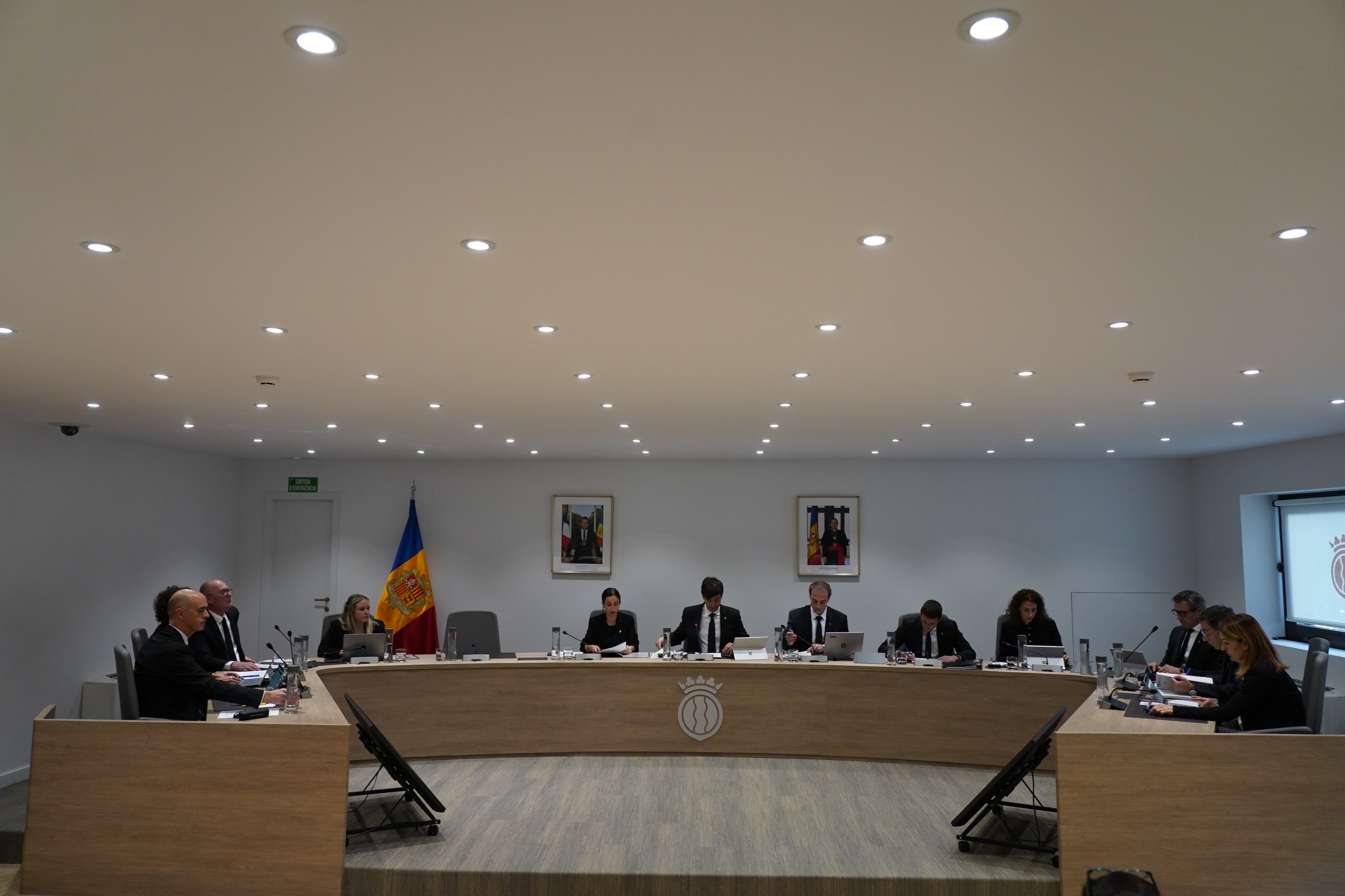 Una imatge de la sessió comunal d'aquest dijous a la tarda. Una imatge de la sessió comunal d'aquest dijous a la tarda.