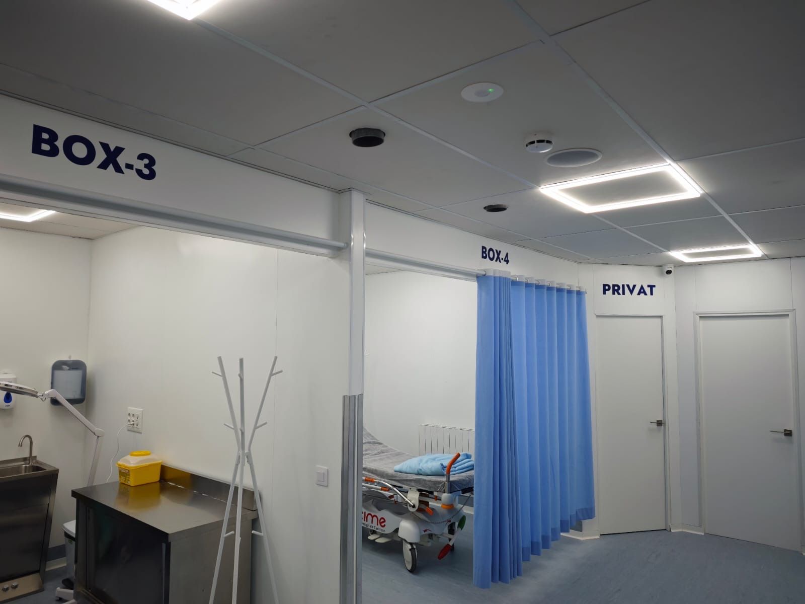 Alguns dels habitacles del centre.