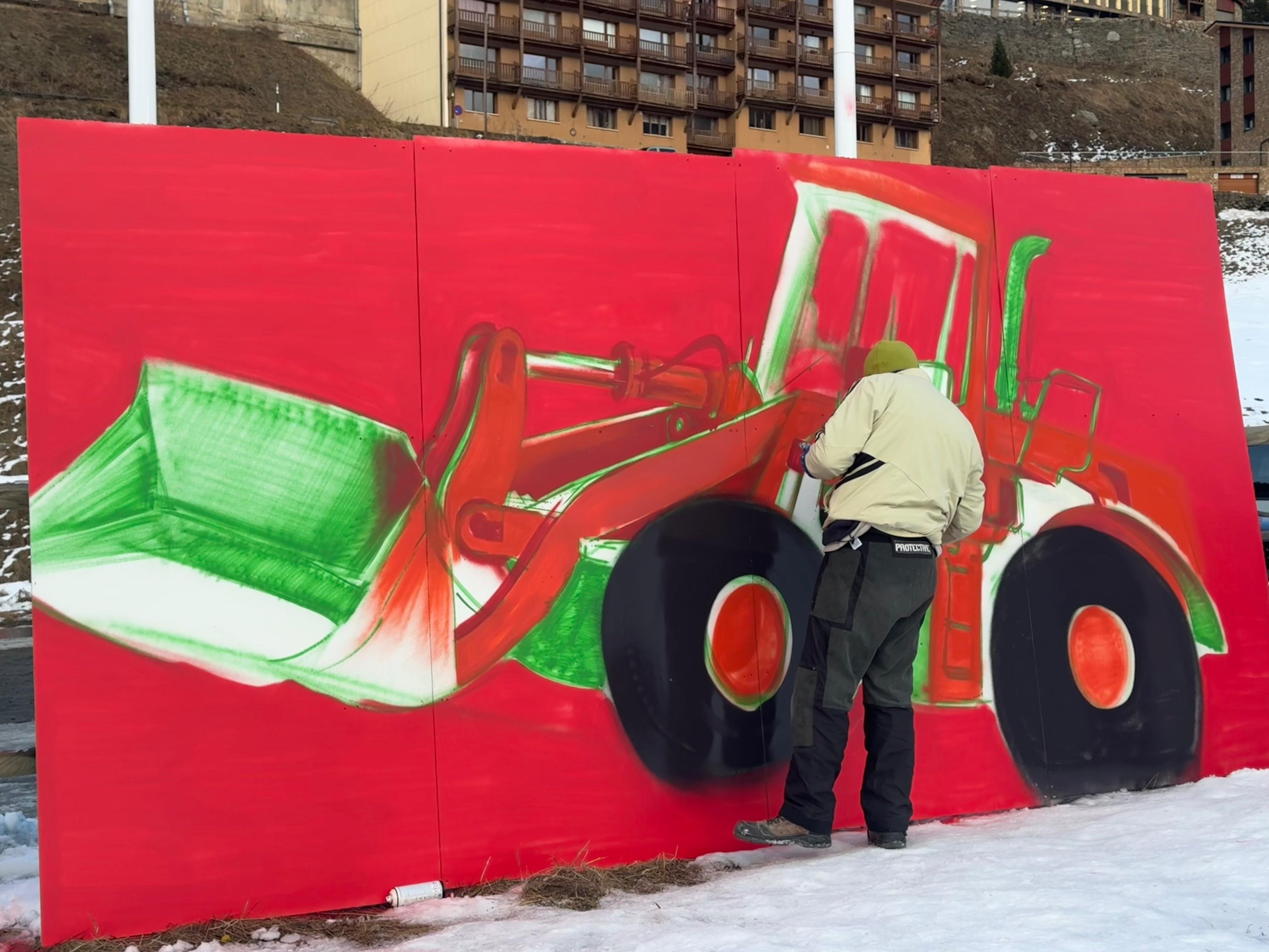 Un dels participants al festival Virolat.