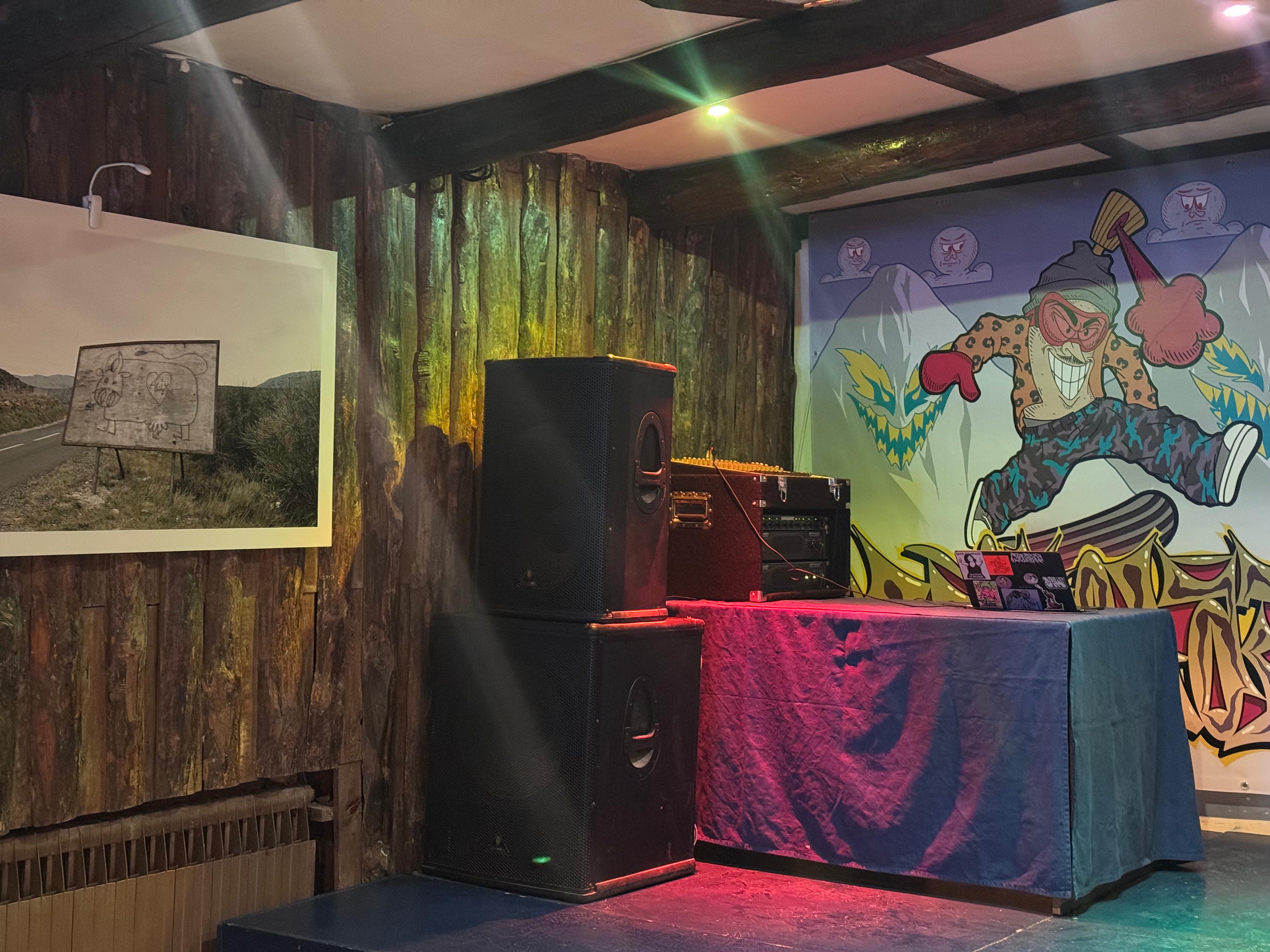 Un dels espais del festival Virolat. Un dels espais del festival Virolat.