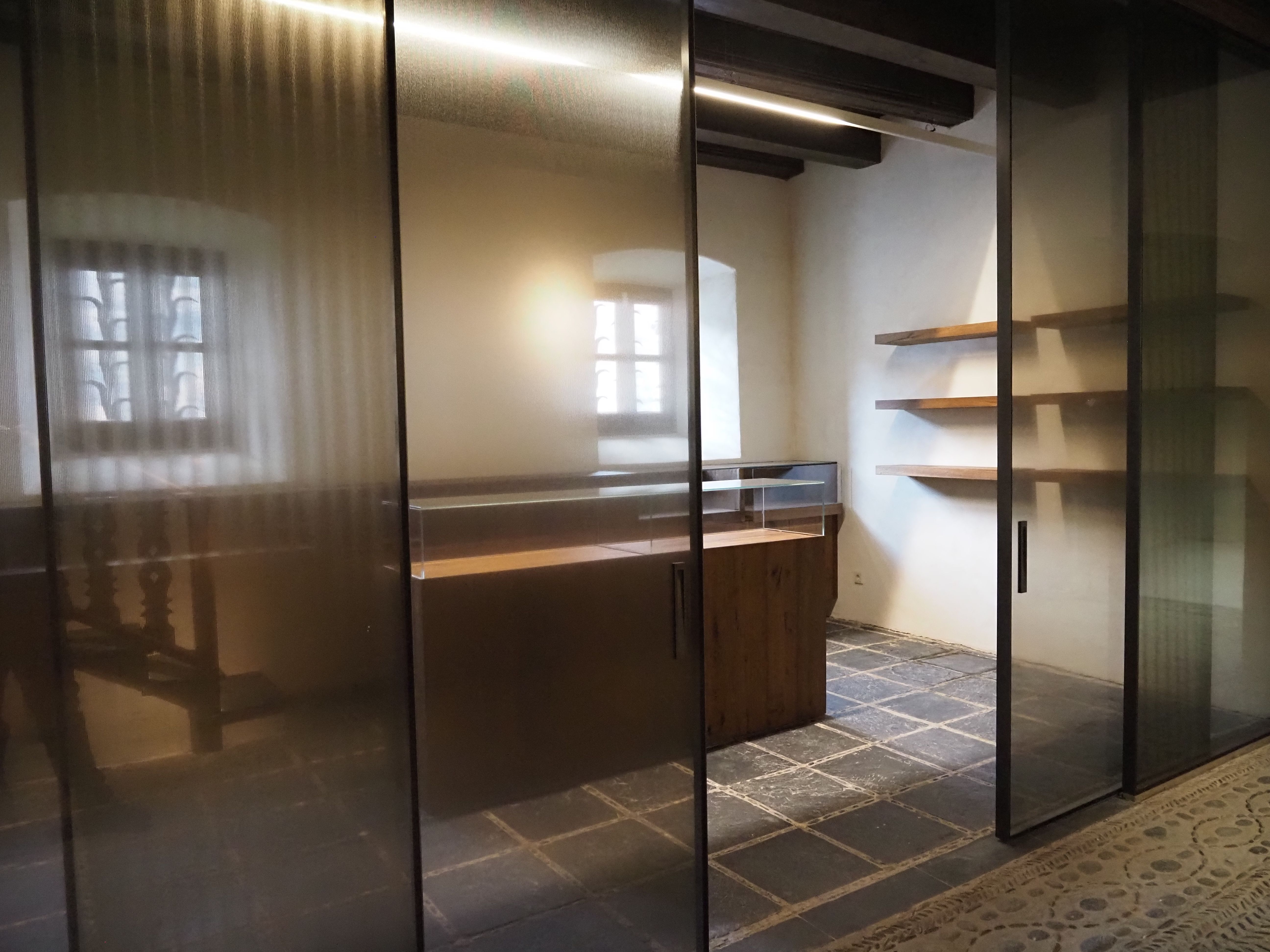 La botiga que s'ha fet a la planta baixa.