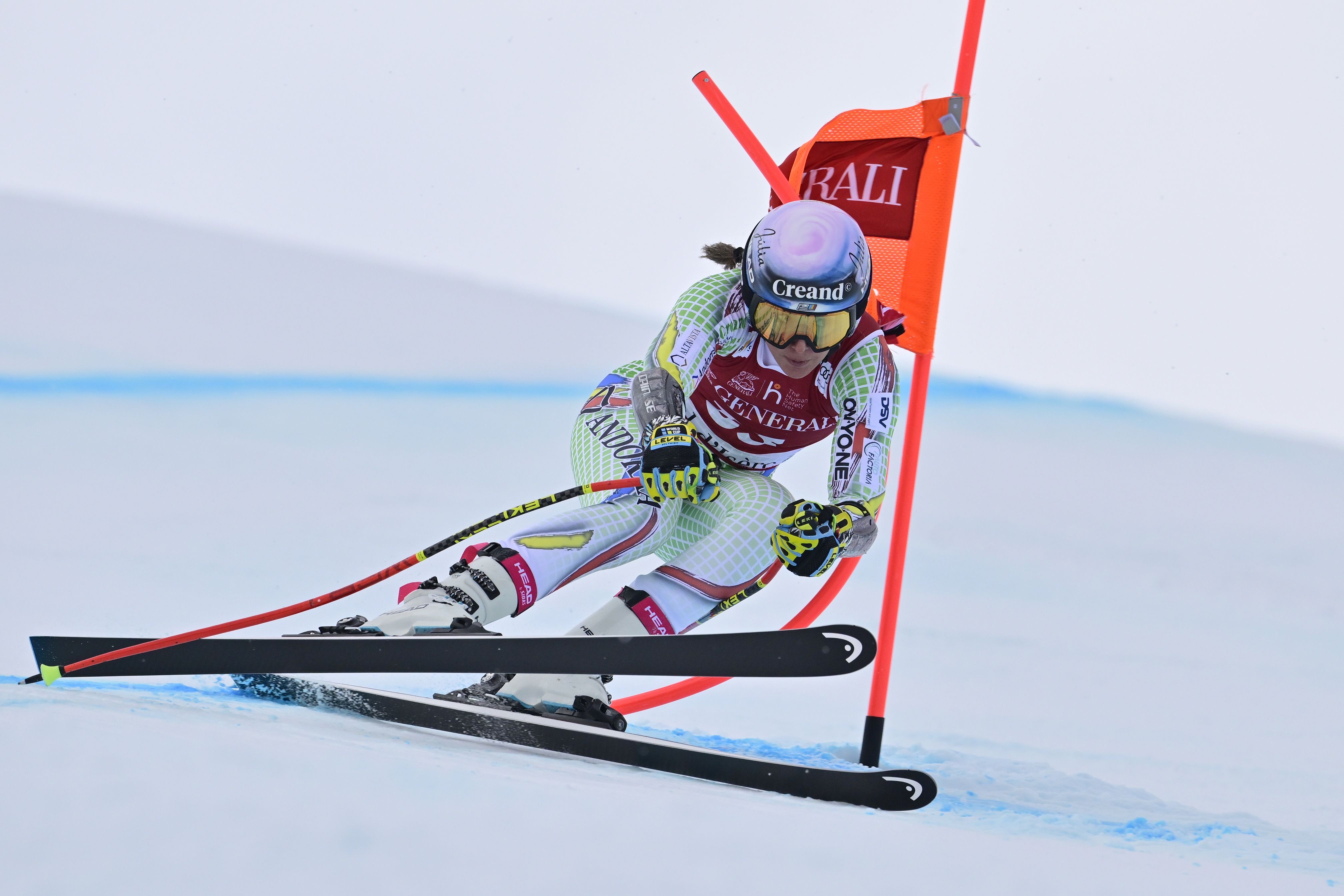 Cande Moreno, al supergegant de Val d'Isère aquest cap de setmana.