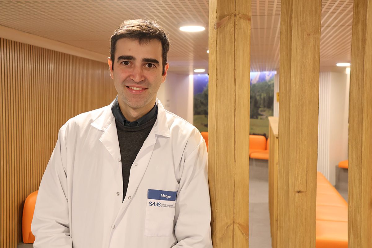 El cap del servei de Salut Mental del SAAS, Joan Soler Vidal.