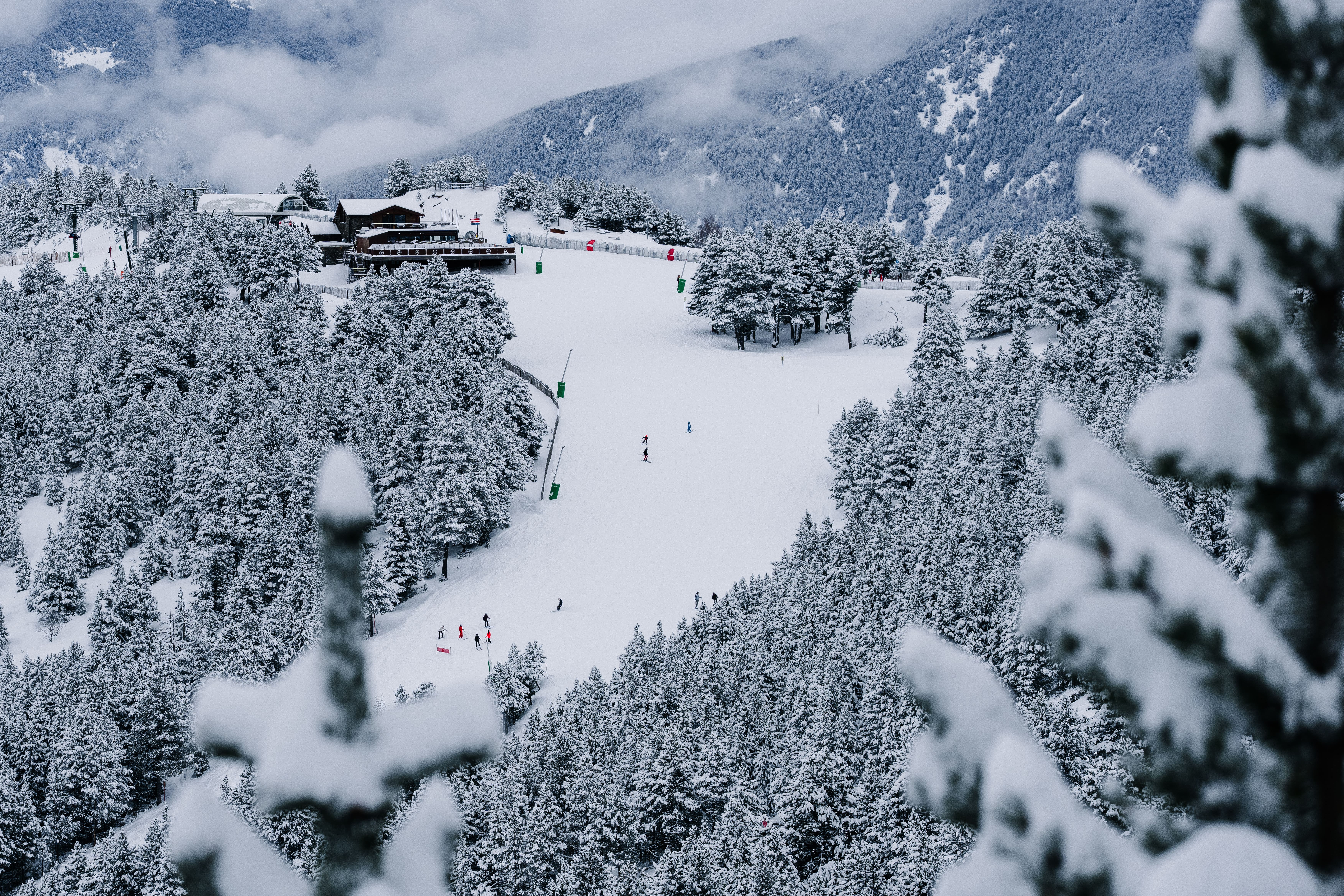 Sector de Pal Arinsal aquest matí.