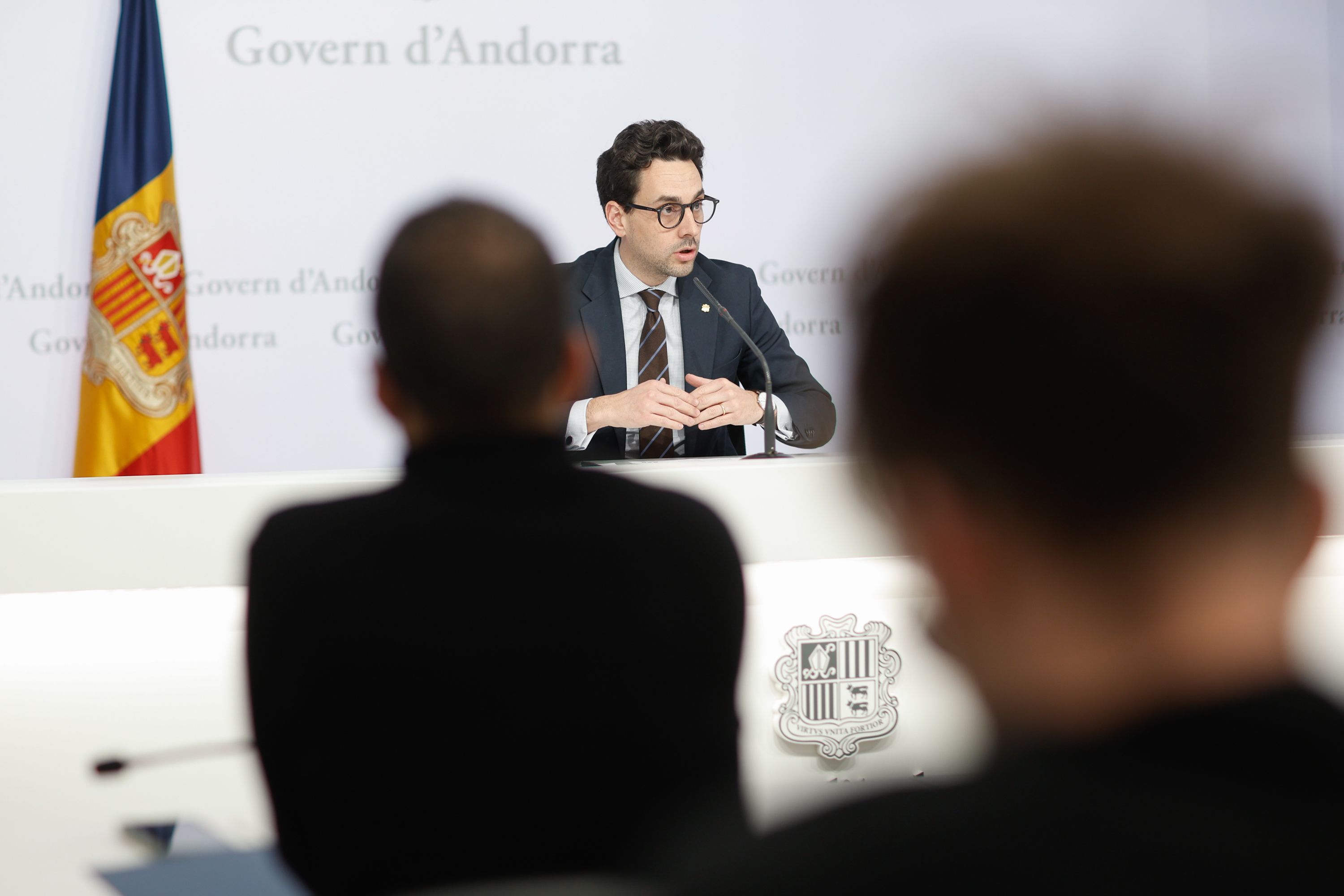 Guillem Casal, portaveu del Govern.