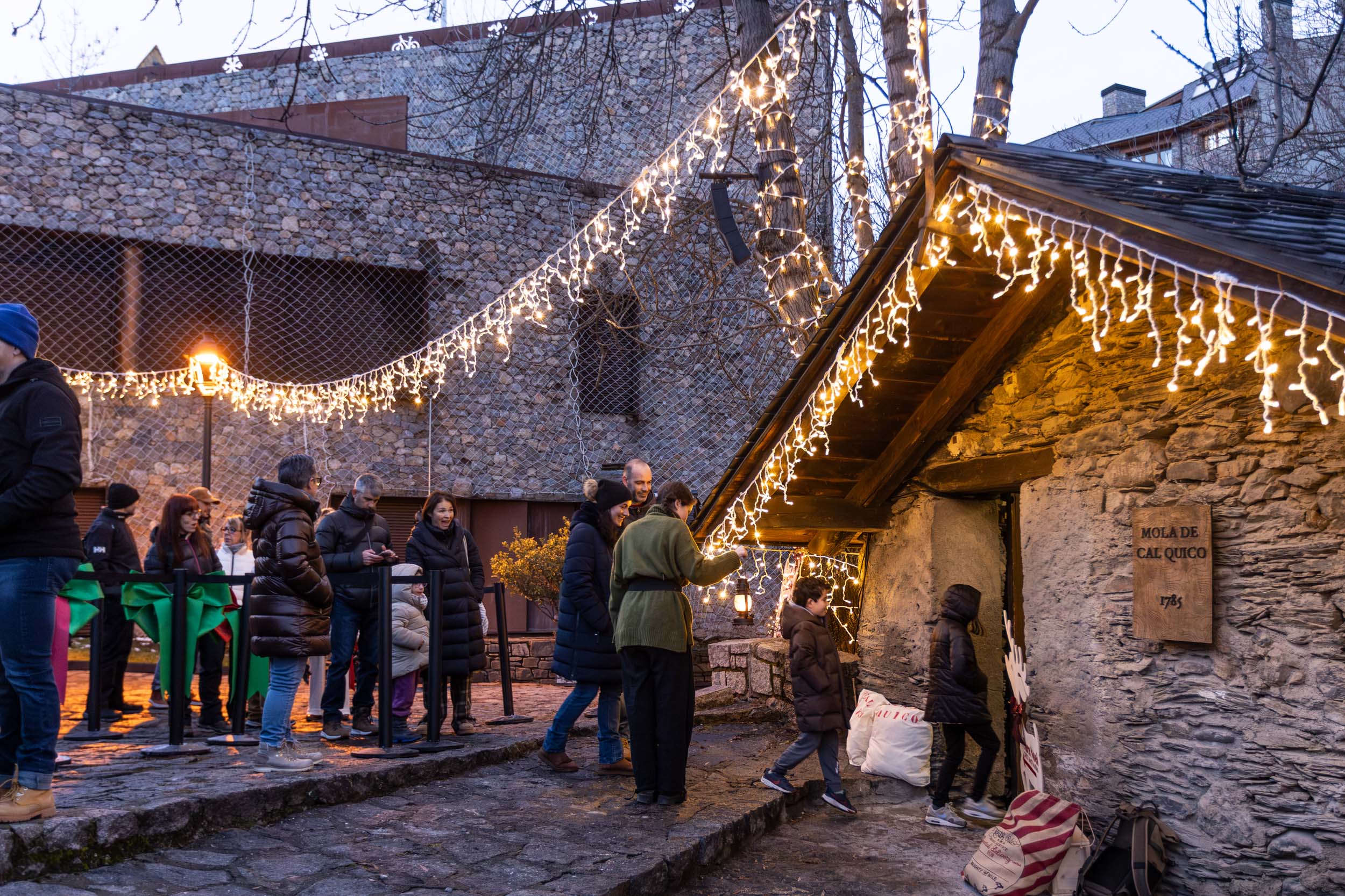 Cua fora de la Mola de Cal Quico. Cua fora de la Mola de Cal Quico.