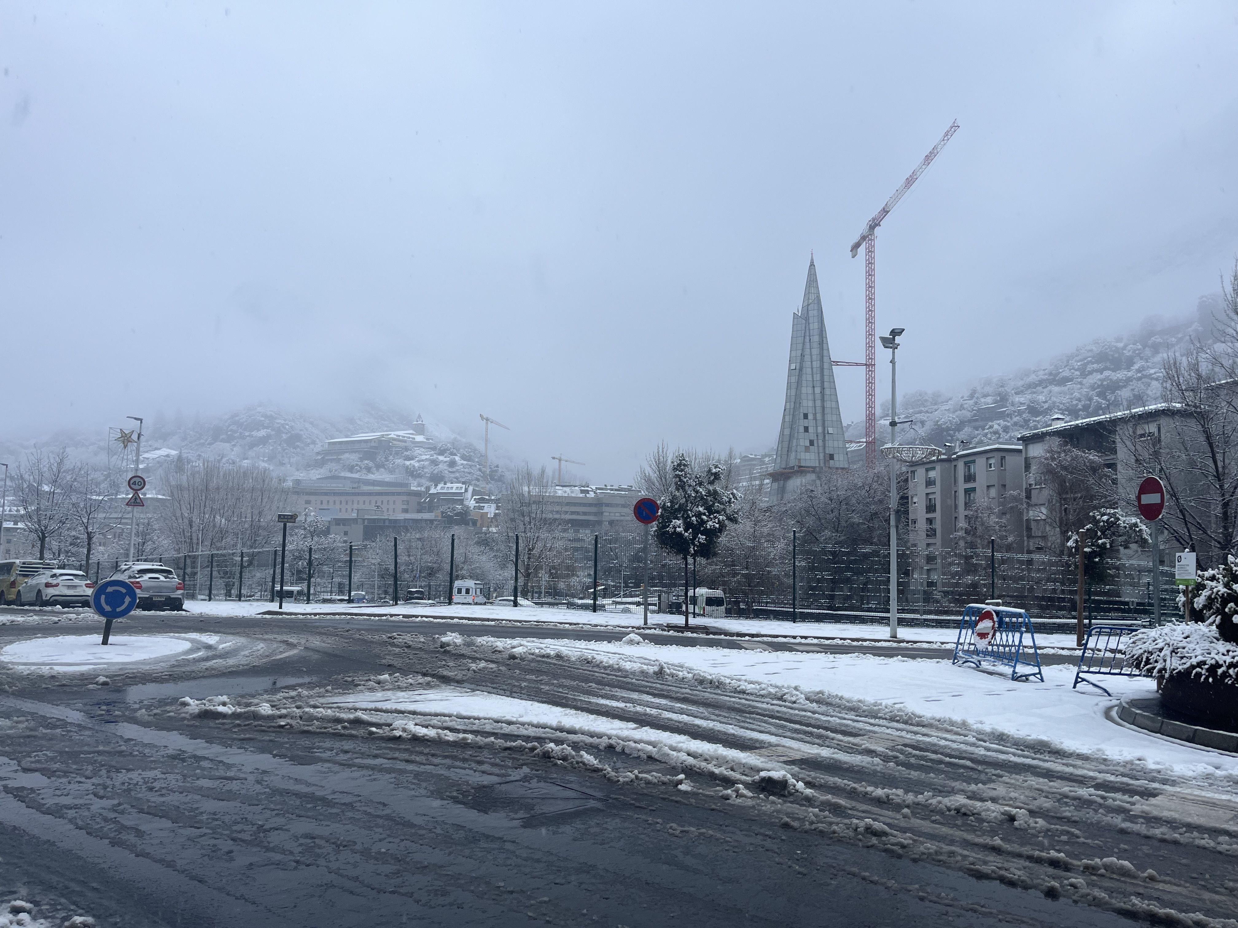 Escaldes-Engordany aquest matí.