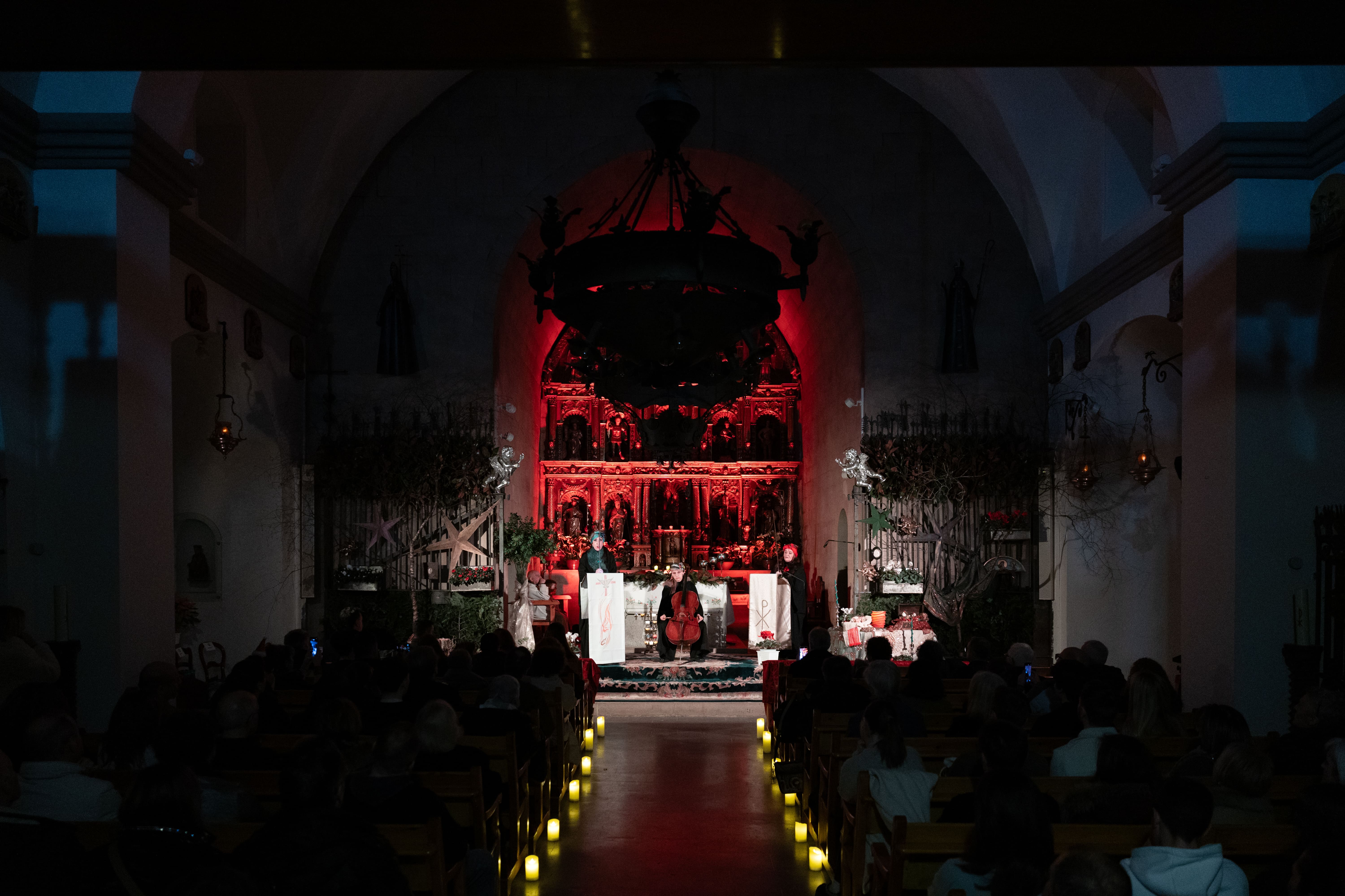 L’església parroquial d’Ordino s’omple de gom a gom per veure per primer cop el Cant de la Sibil·la.