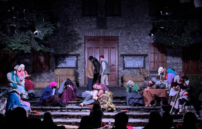 Un moment dels Pastorets de Sant Julià de Lòria.