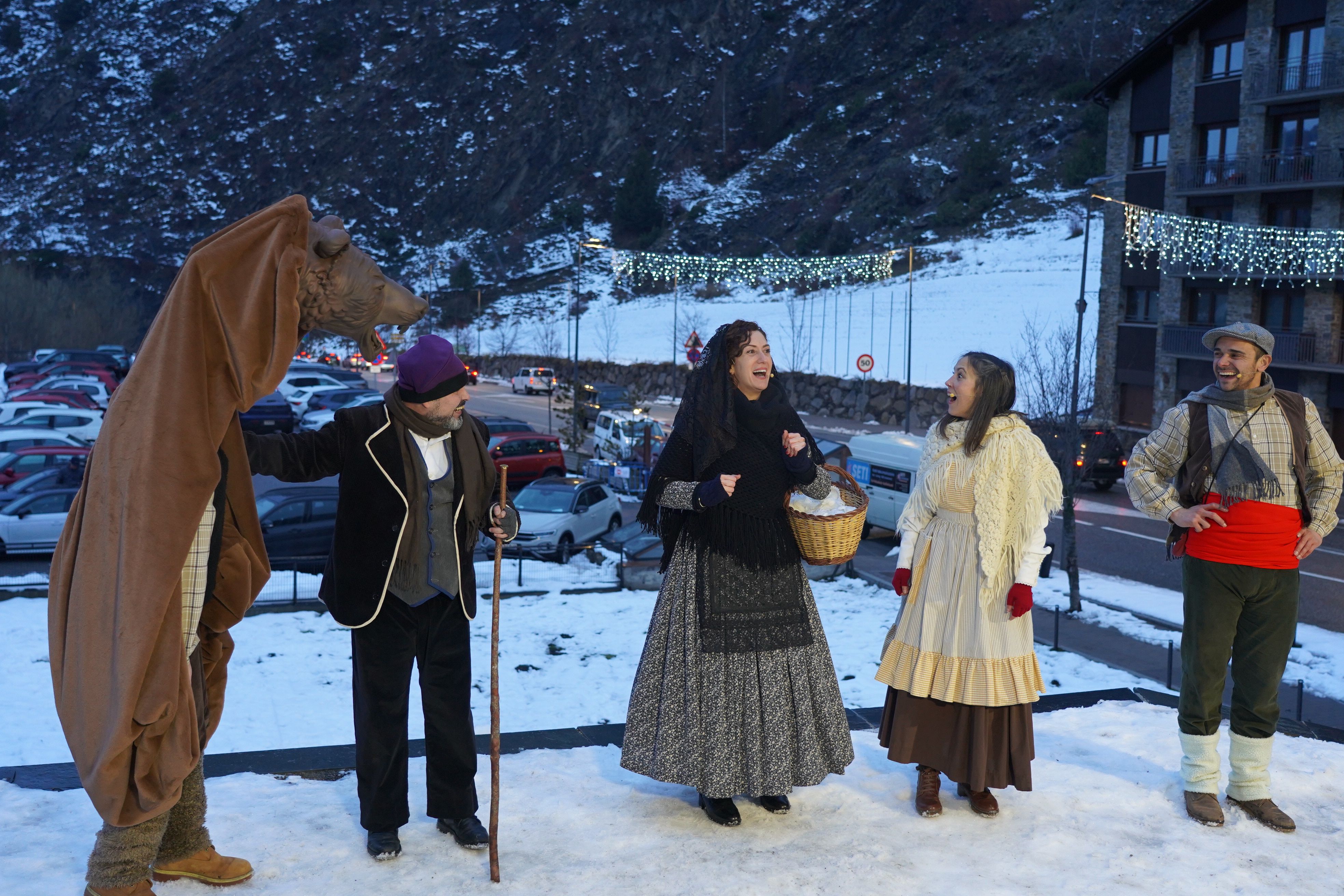 Un moment de l'obra.