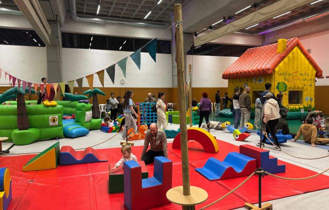 Un dels espais destinats als més petits. 