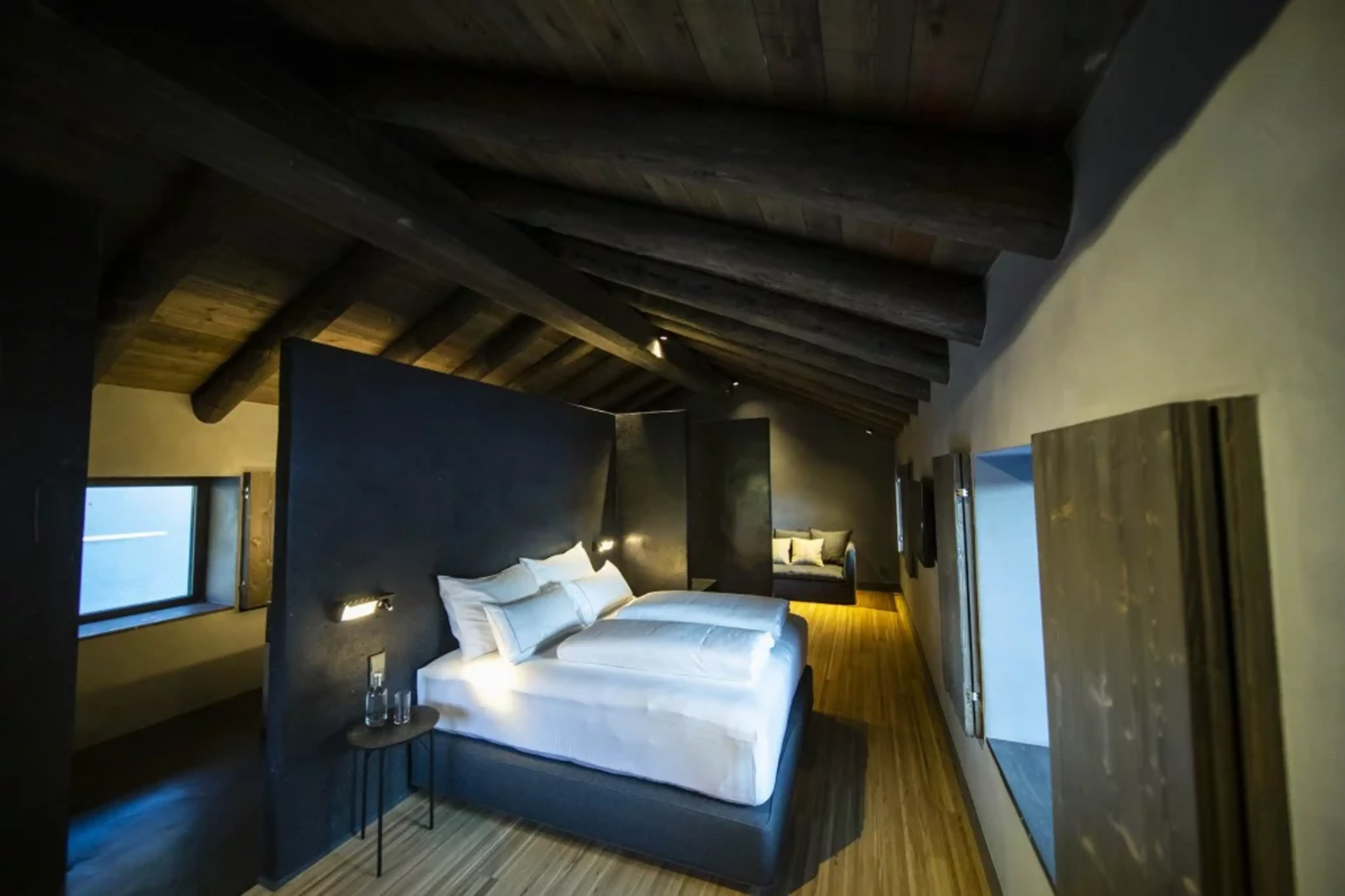 La suite presidencial del complex hoteler de les Pardines on està allotjada la família Sánchez-Gómez.