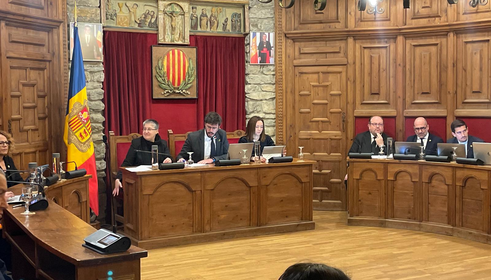 Sessió del Consell de Comú de Sant Julià del dia 30 de desembre.