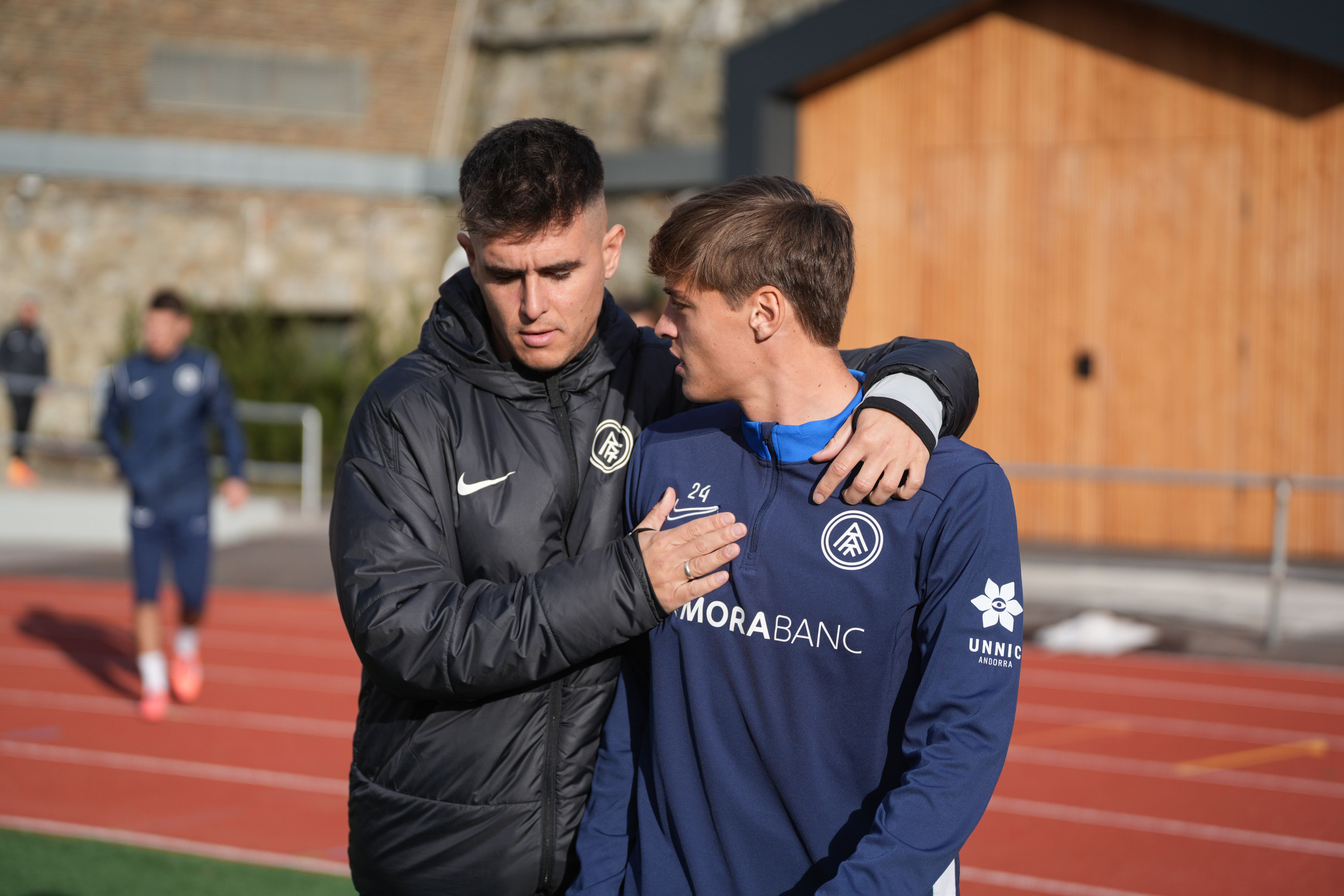 Carles Manso amb Le Normand. Carles Manso amb Le Normand.