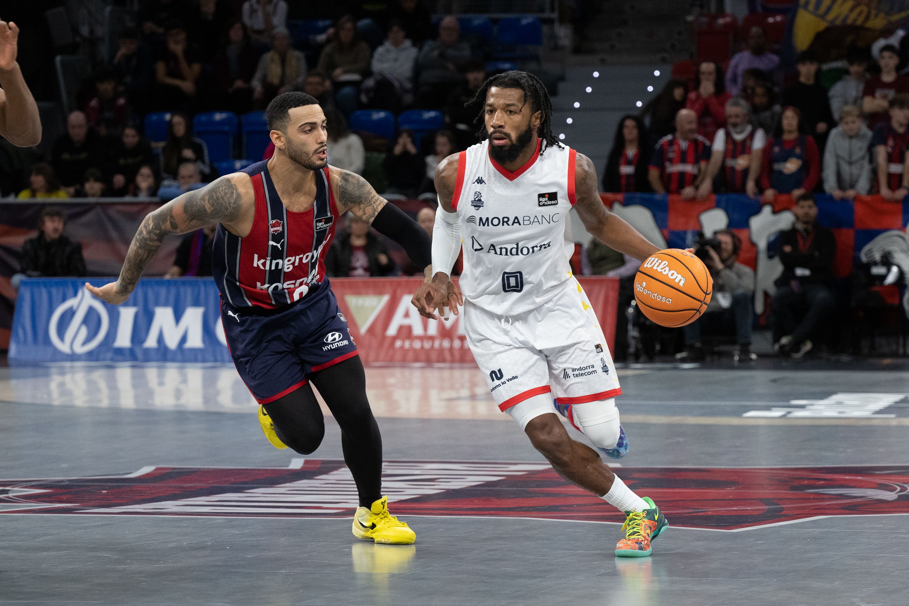 Shannon Evans ha tornat a ser el jugador més ben valorat de l'equip a Vitòria.