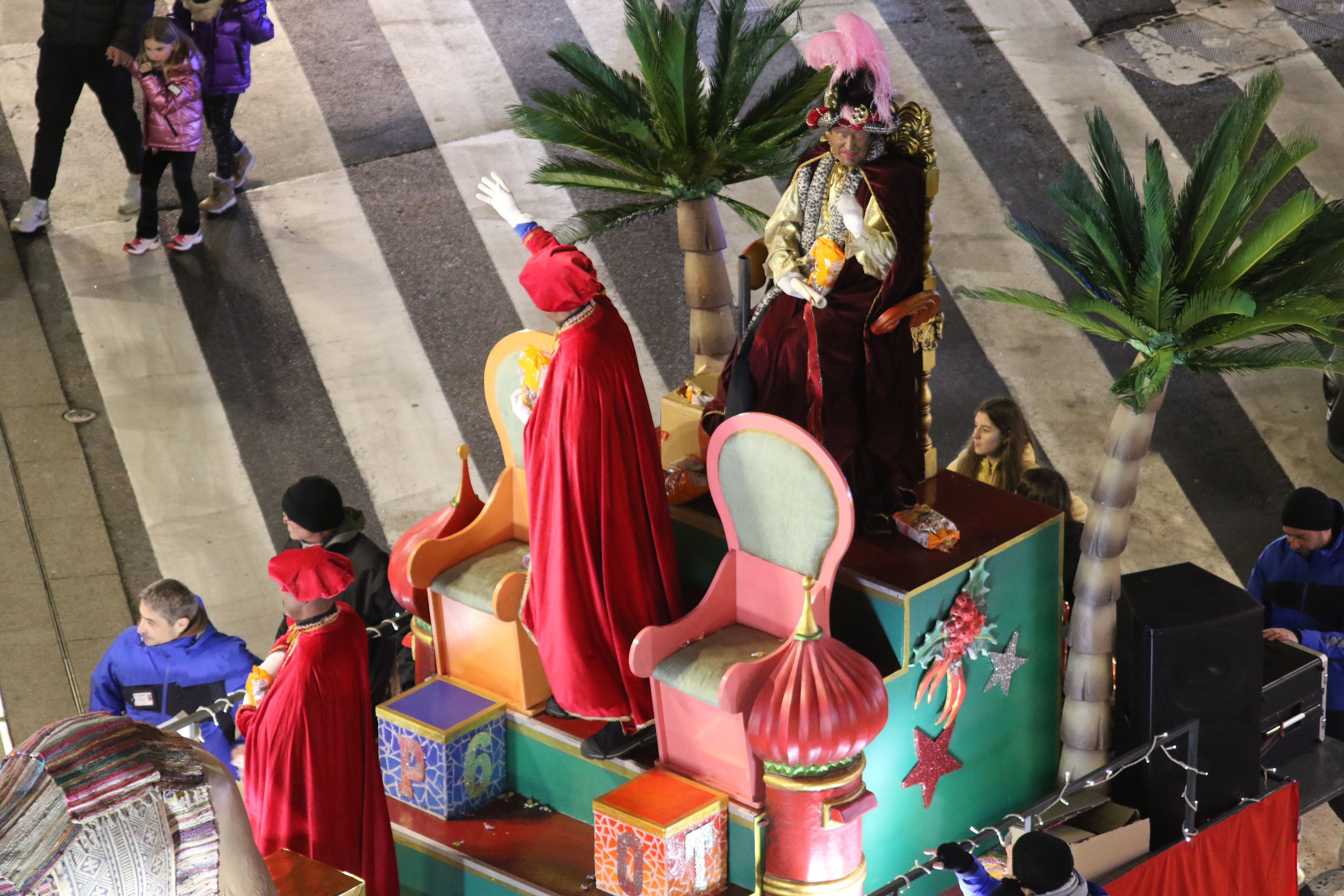 La carrossa del Patge Reial a la zona de la Rotonda. 