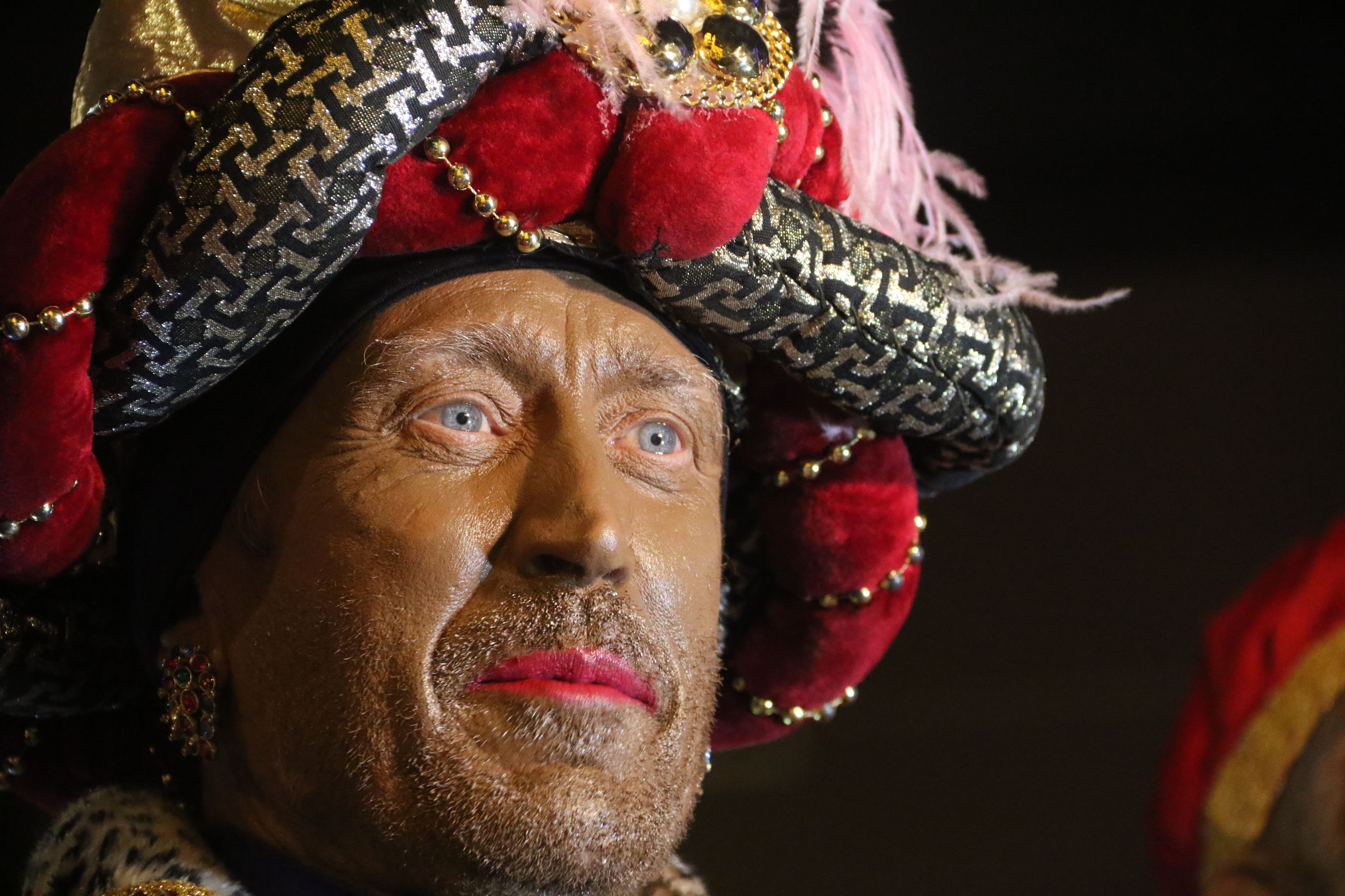 Un primer pla del Patge Reial. 