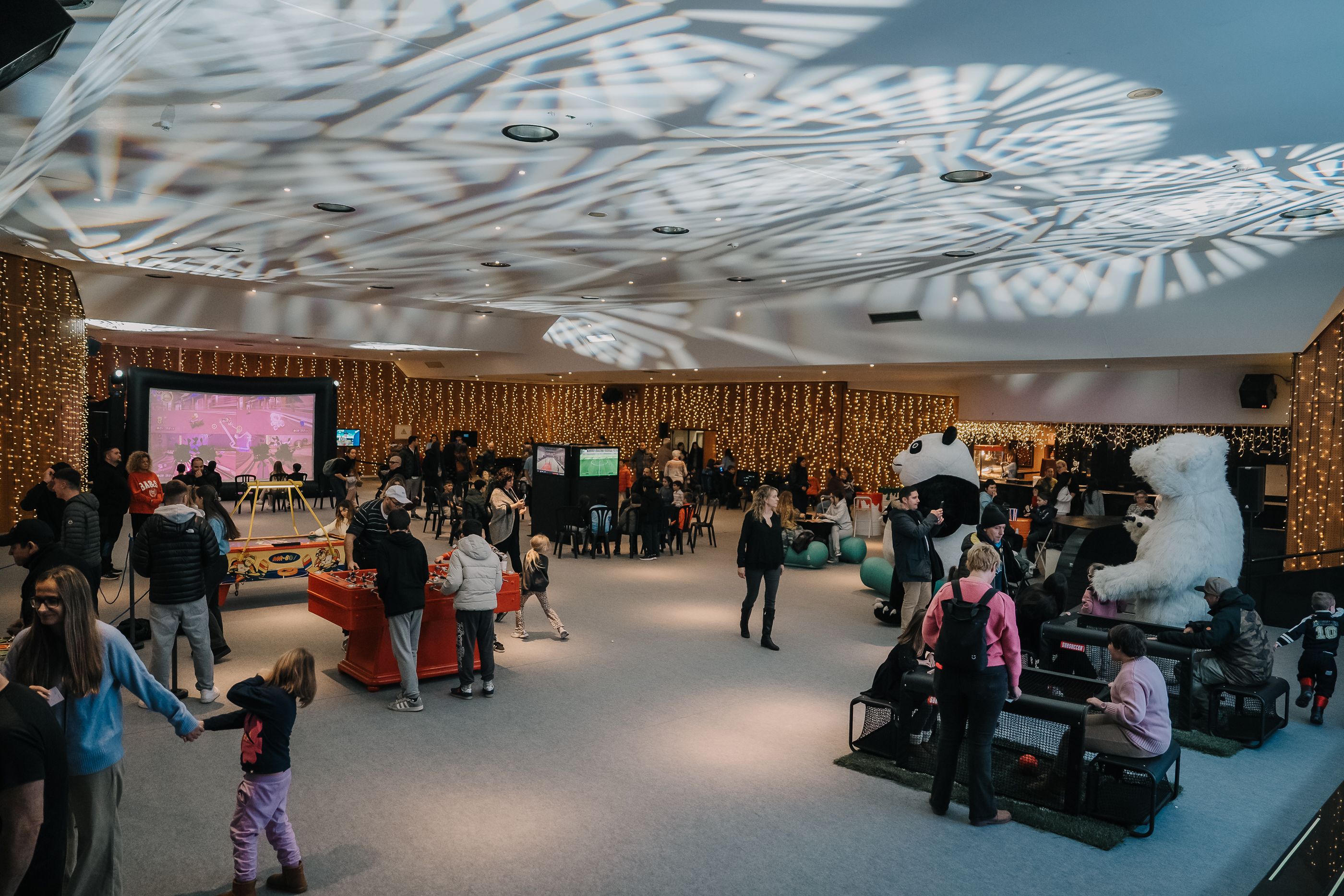 Una vista del saló.