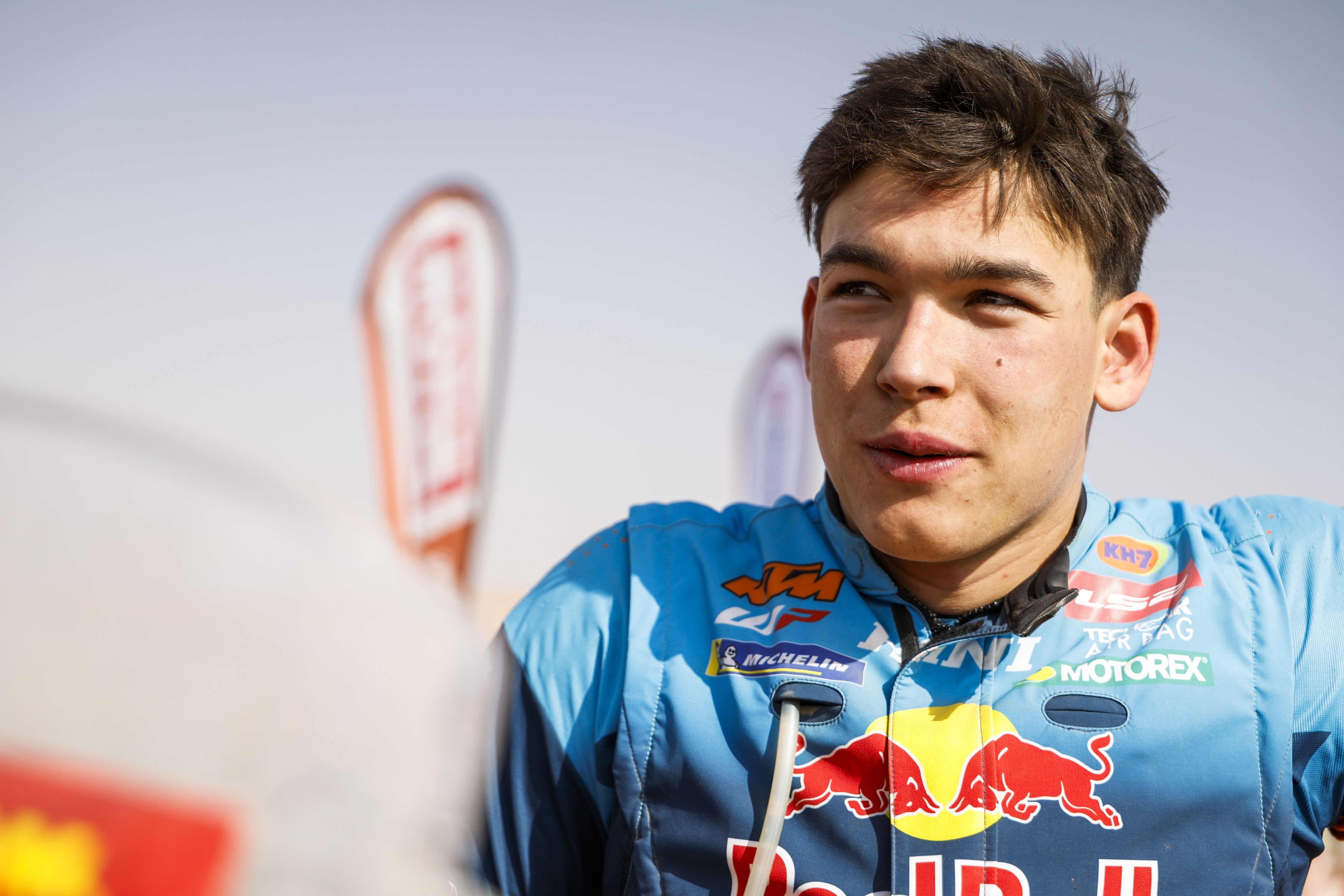 El pilot Edgar Canet, que ara és segon.