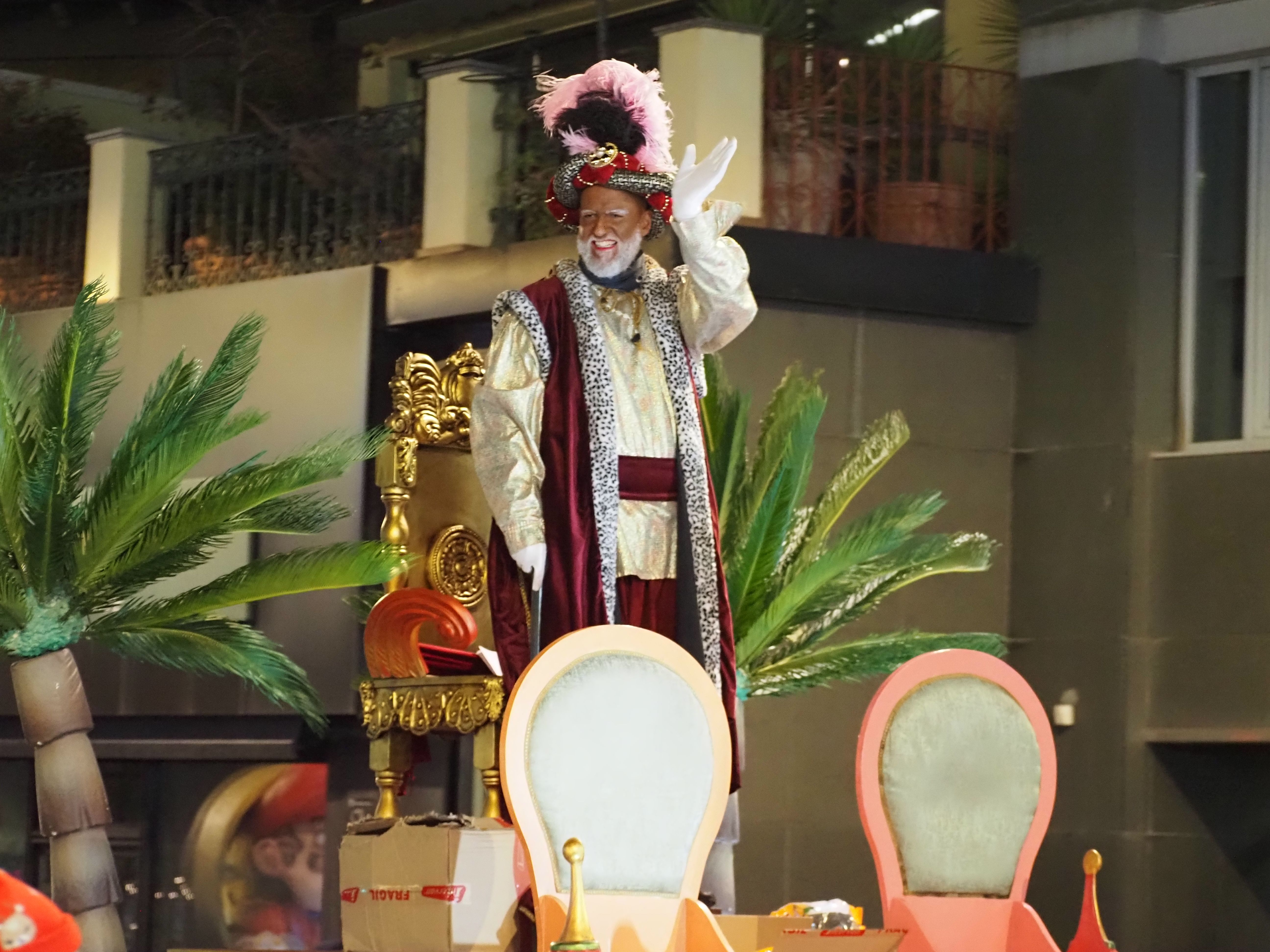 El Patge Reial  durant la cavalcada.