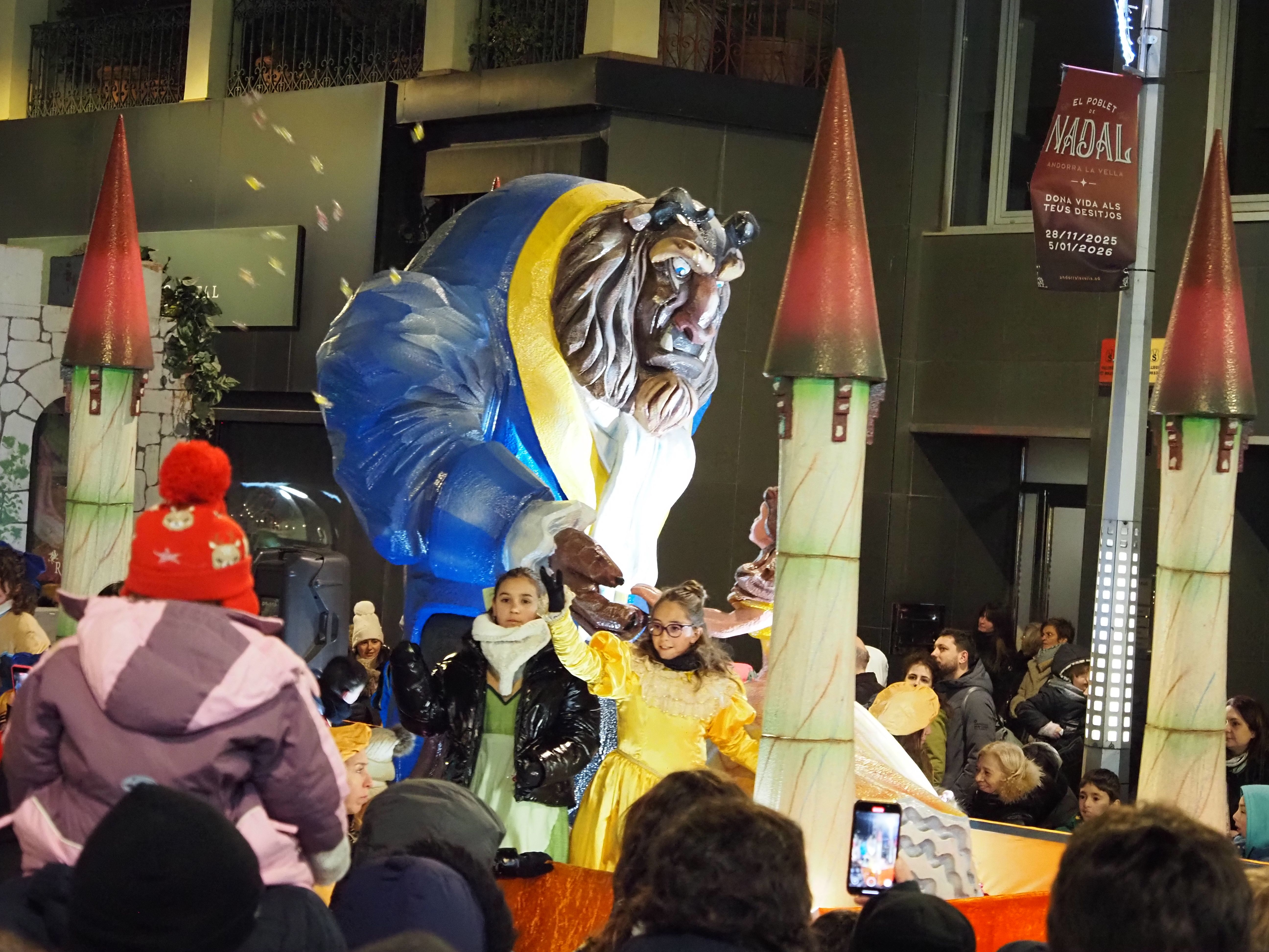 Una carrossa de Bella i la Bèstia.