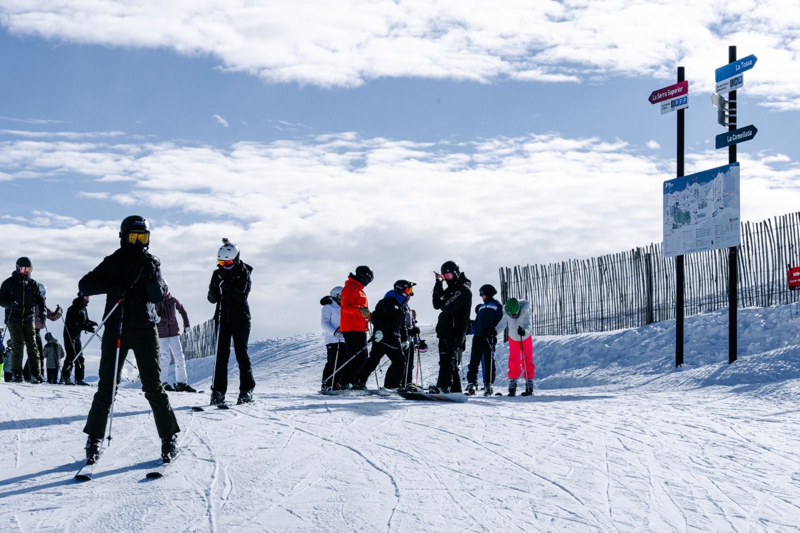 Esquiadors a Pal-Arinsal.