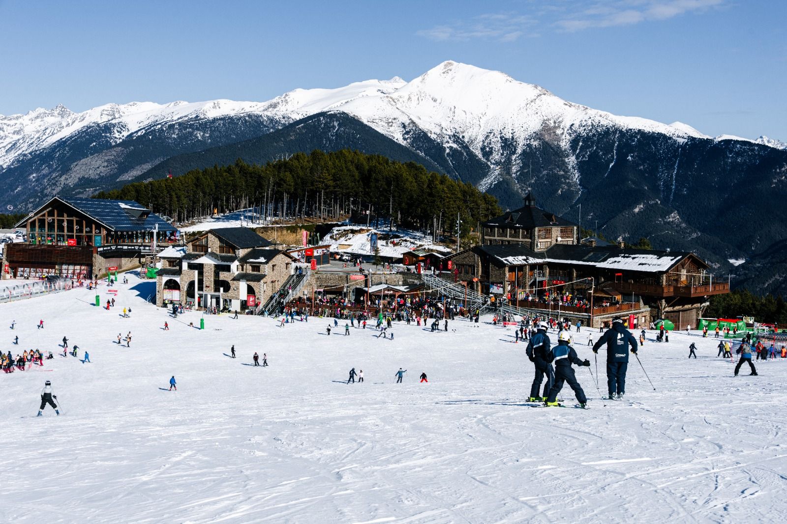 Esquiadors a Pal-Arinsal.